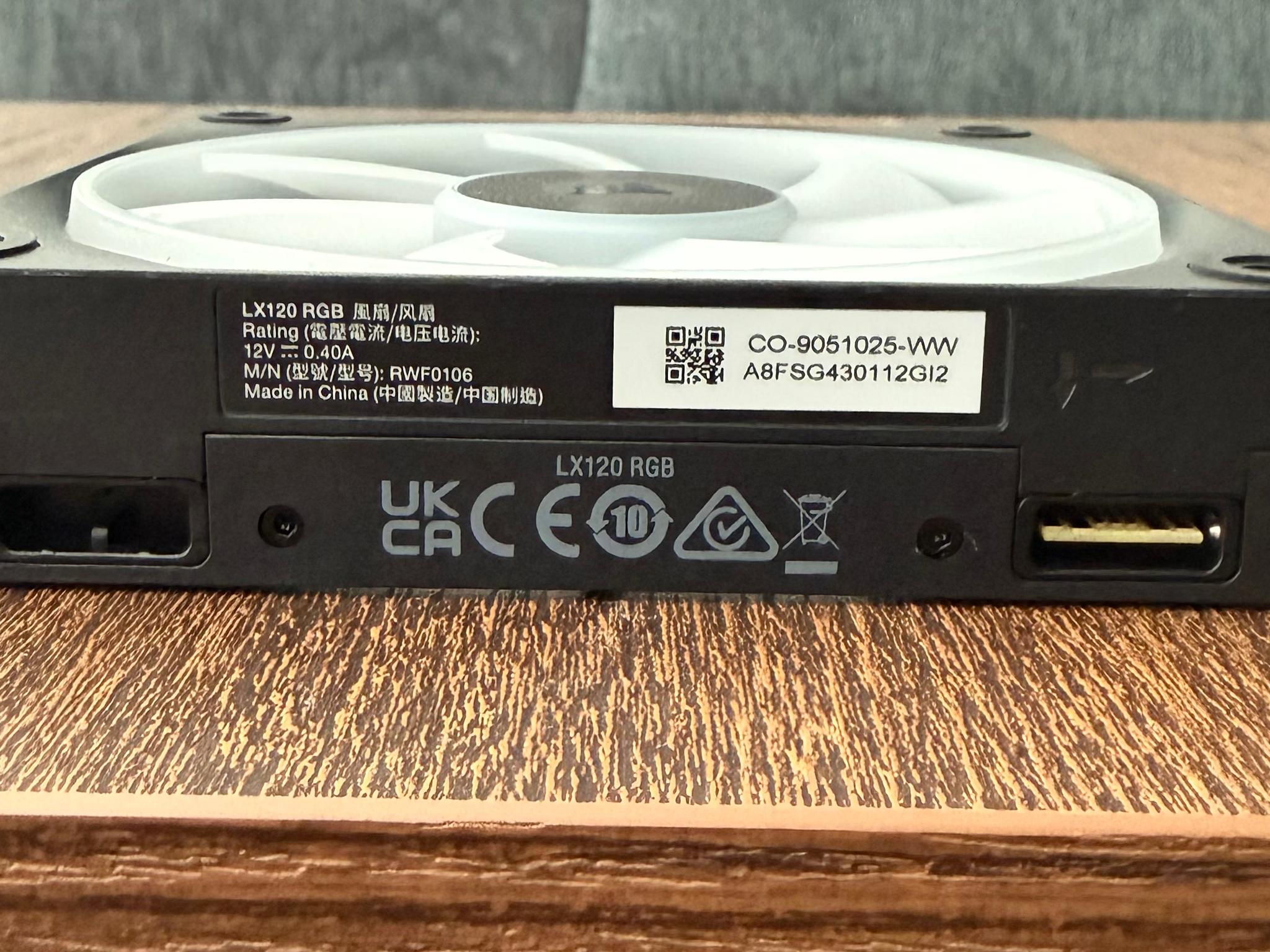 Corsair iCUE Link x3 LX120-R x1 LX120 Fans Bundle