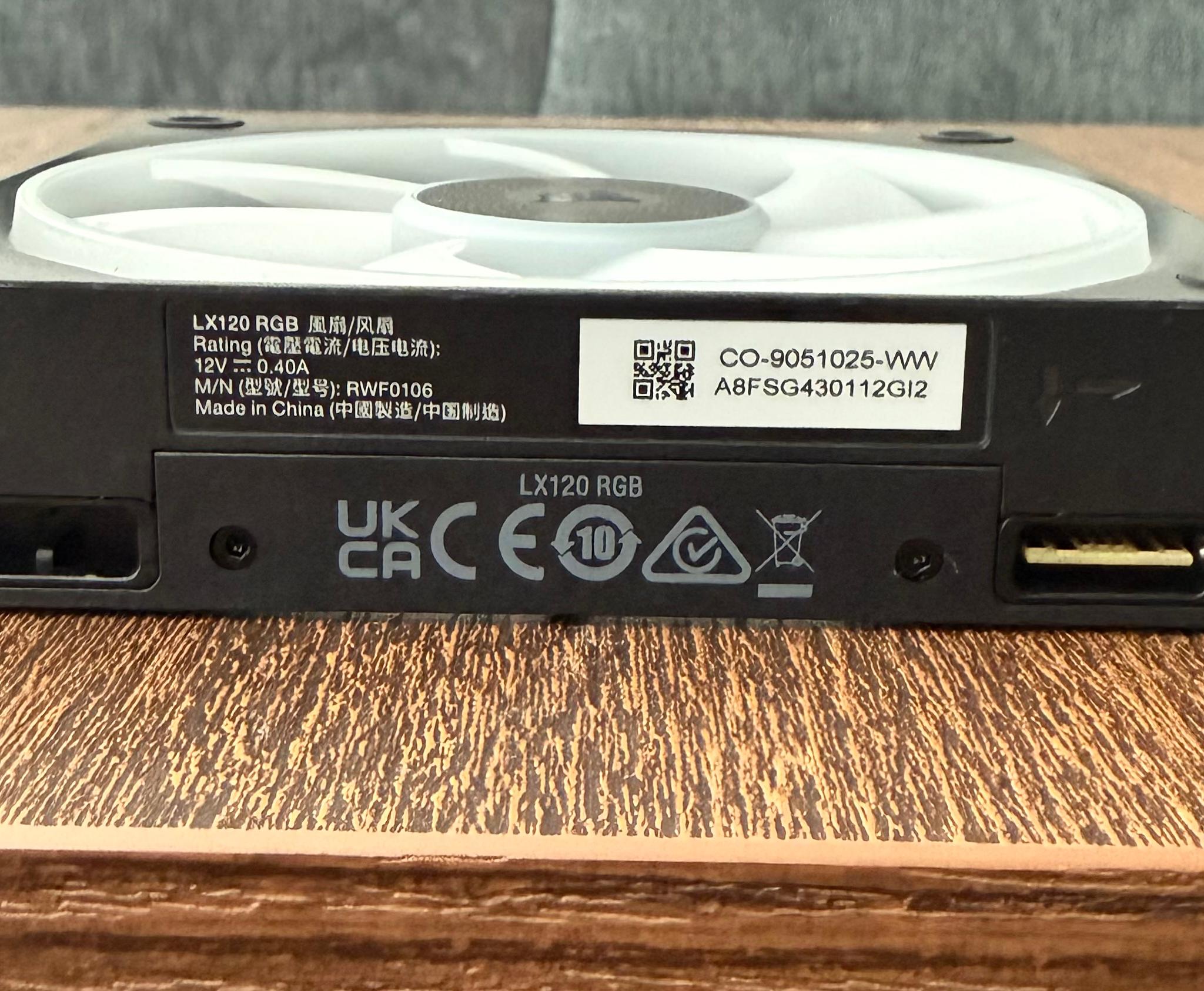 Corsair iCUE Link x3 LX120-R x1 LX120 Fans Bundle