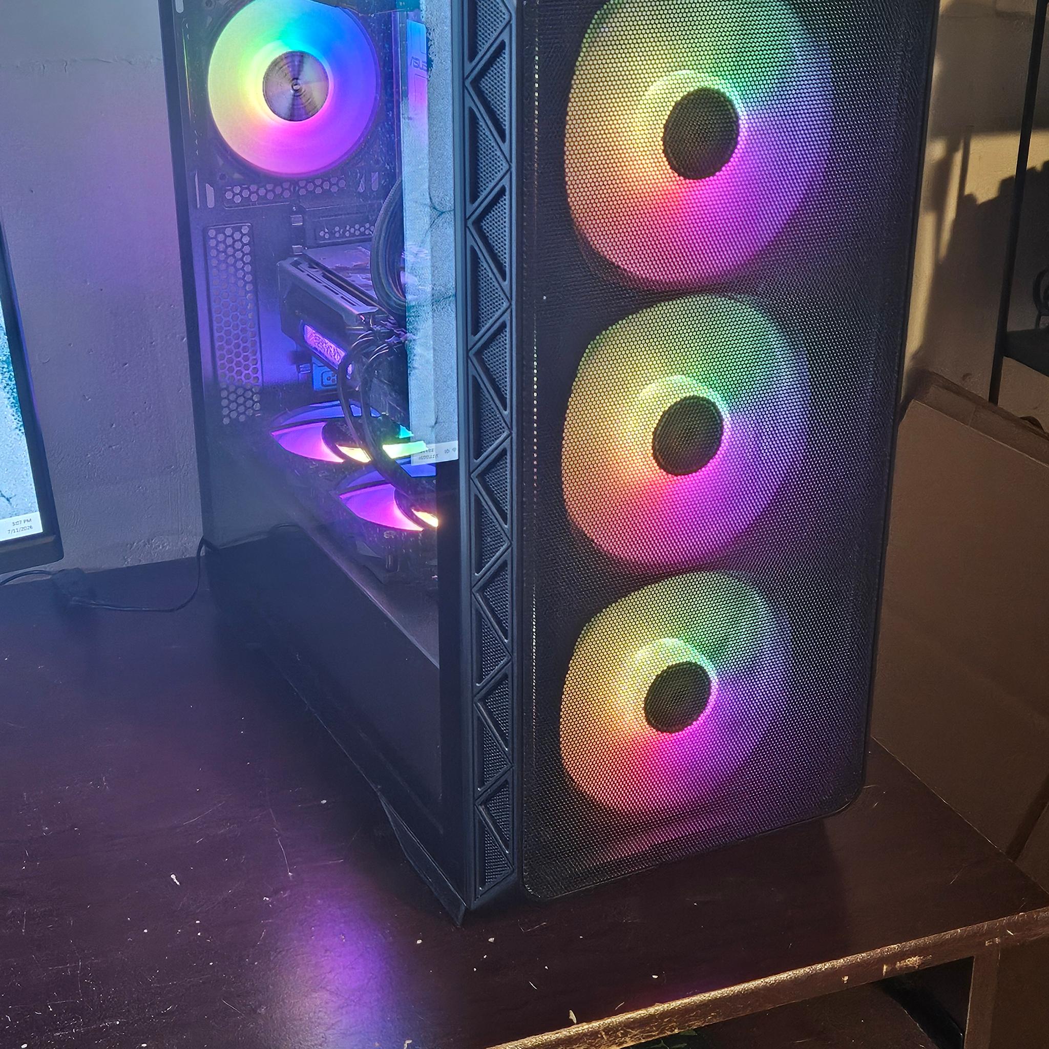 # 🔥 AMD Ryzen 7 7800X3D | RX 9070 XT Monster Hunter Edition | 1TB NVMe | WiFi | ARGB Showcase Build