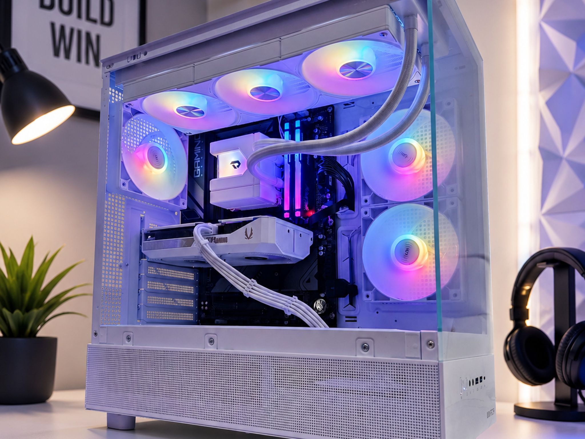 RTX 5060 Ti Gaming PC | 1TB M.2 Samsung 980 Pro | 16GB DDR5 | B650 | UpHere 360MM AIO | Windows 11