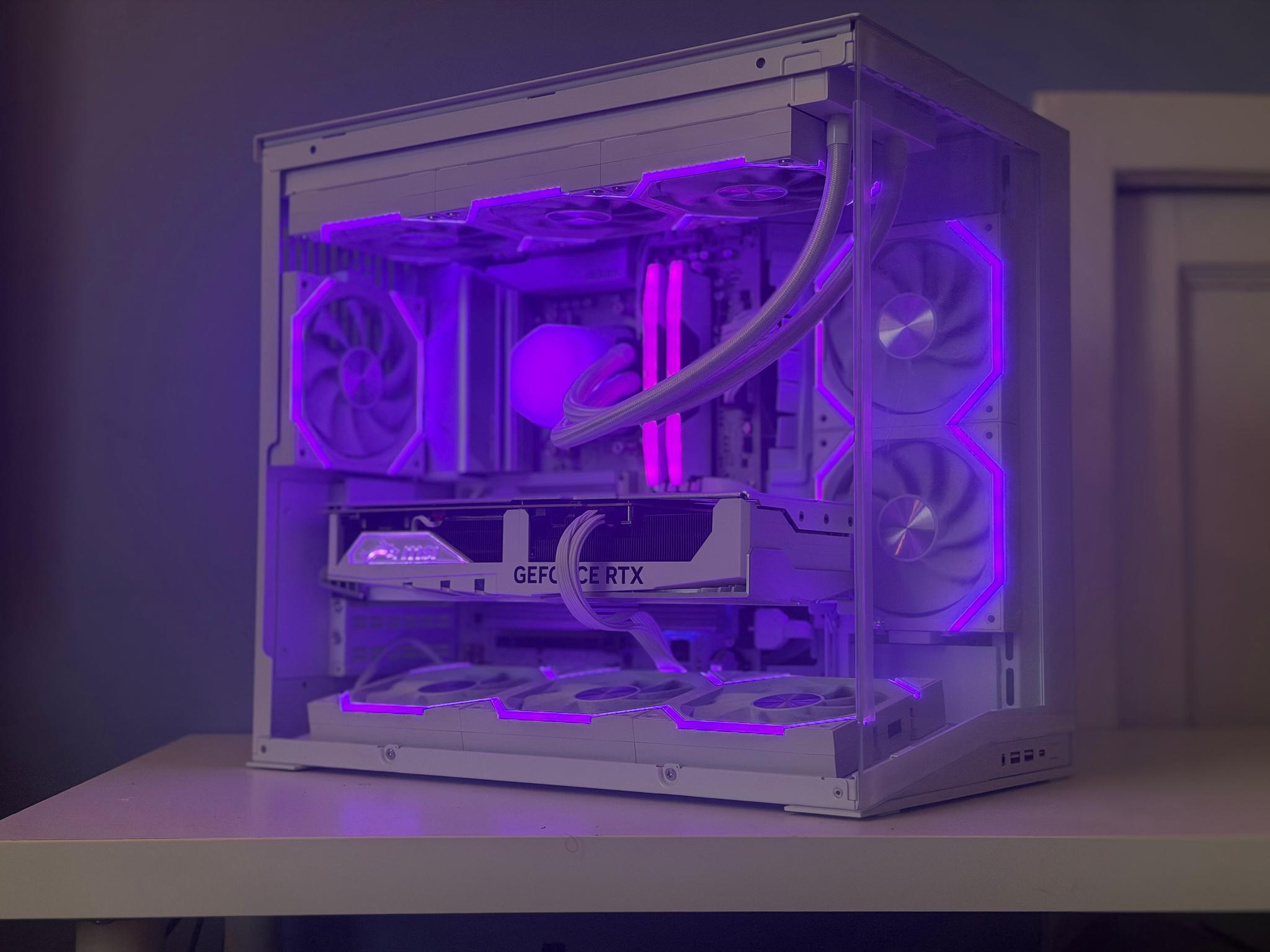 ⬜️ Whiteout ⬜️  RTX 4080 Super | Ryzen 7 7700X | 32GB DDR5 | 2TB
