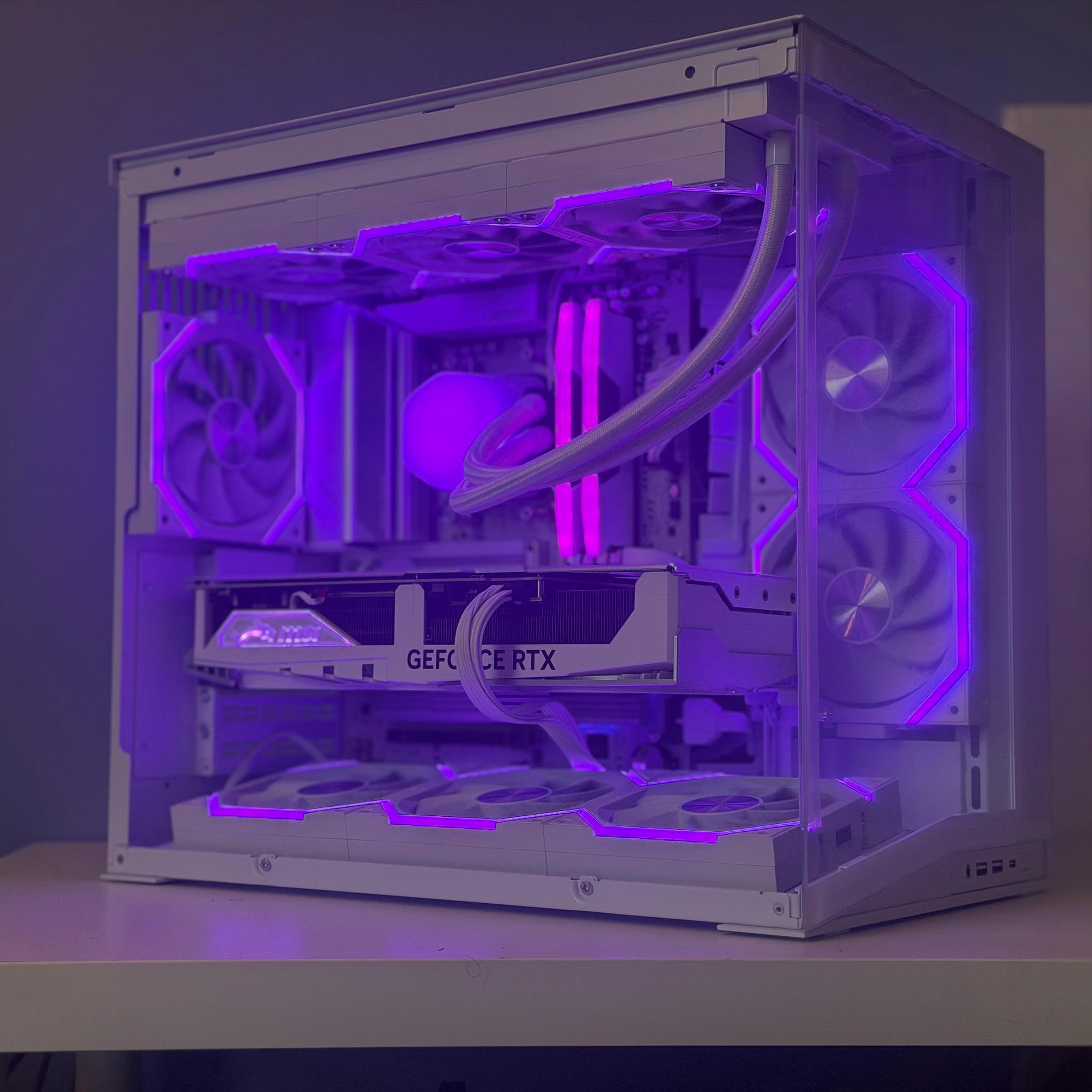 ⬜️ Whiteout ⬜️  RTX 4080 Super | Ryzen 7 7700X | 32GB DDR5 | 2TB