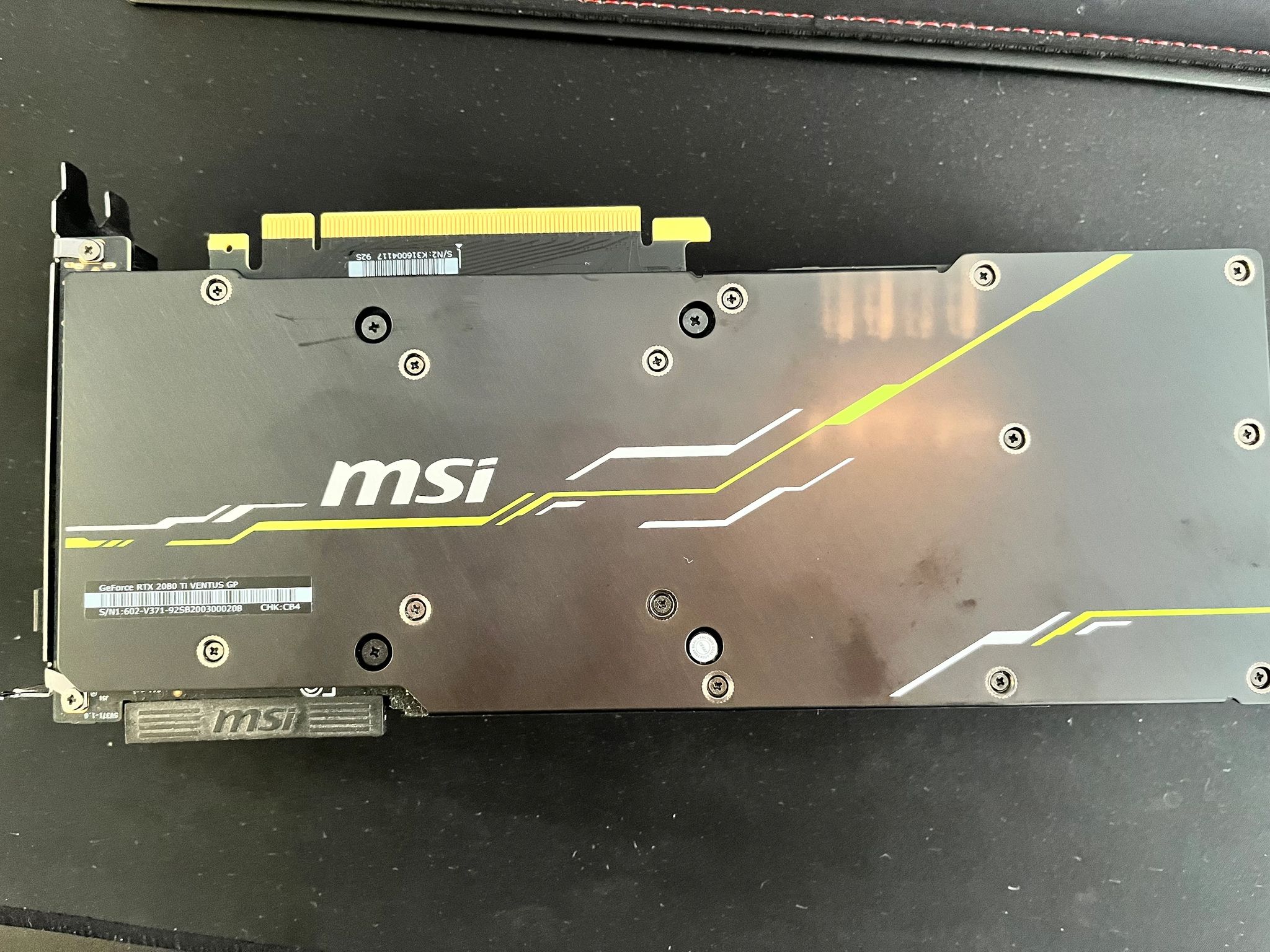 MSI 2080 TI Ventus