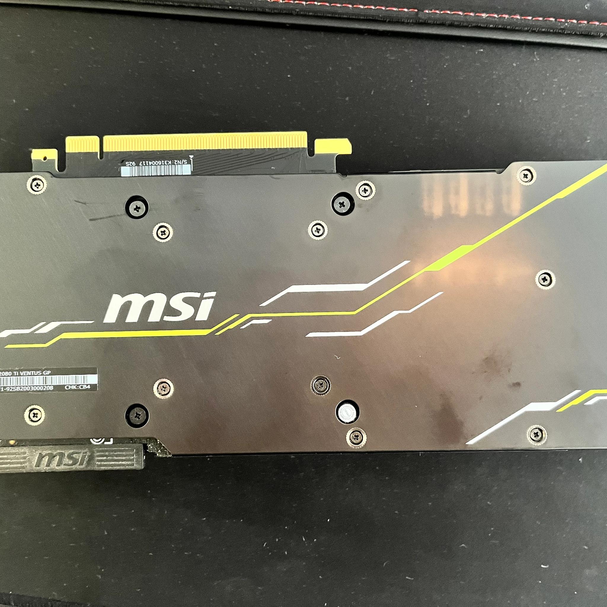 MSI 2080 TI Ventus