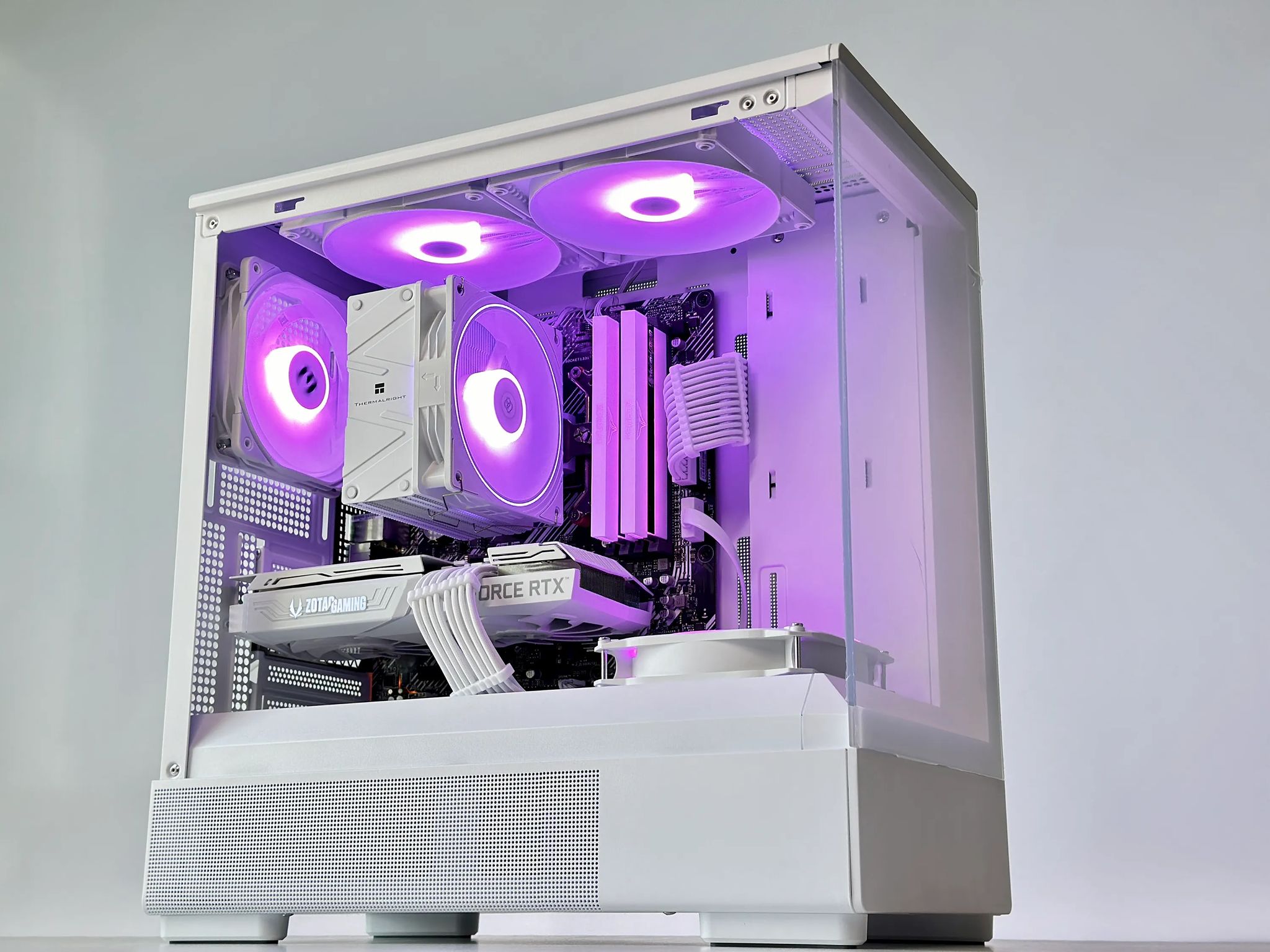 🤍🍏1080P/1440P Gaming PC❄️Nvidia RTX 3070 8GB❄️AMD Ryzen 5 5600 6 core❄️16GB DDR4❄️1TB NVME
