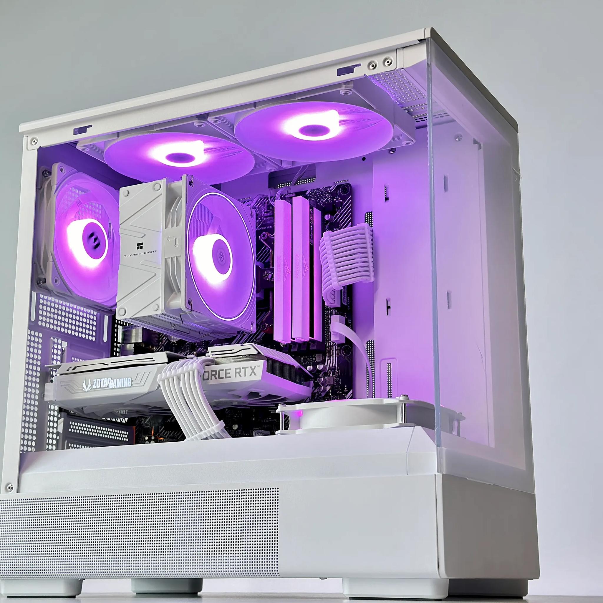 🤍🍏1080P/1440P Gaming PC❄️Nvidia RTX 3070 8GB❄️AMD Ryzen 5 5600 6 core❄️16GB DDR4❄️1TB NVME