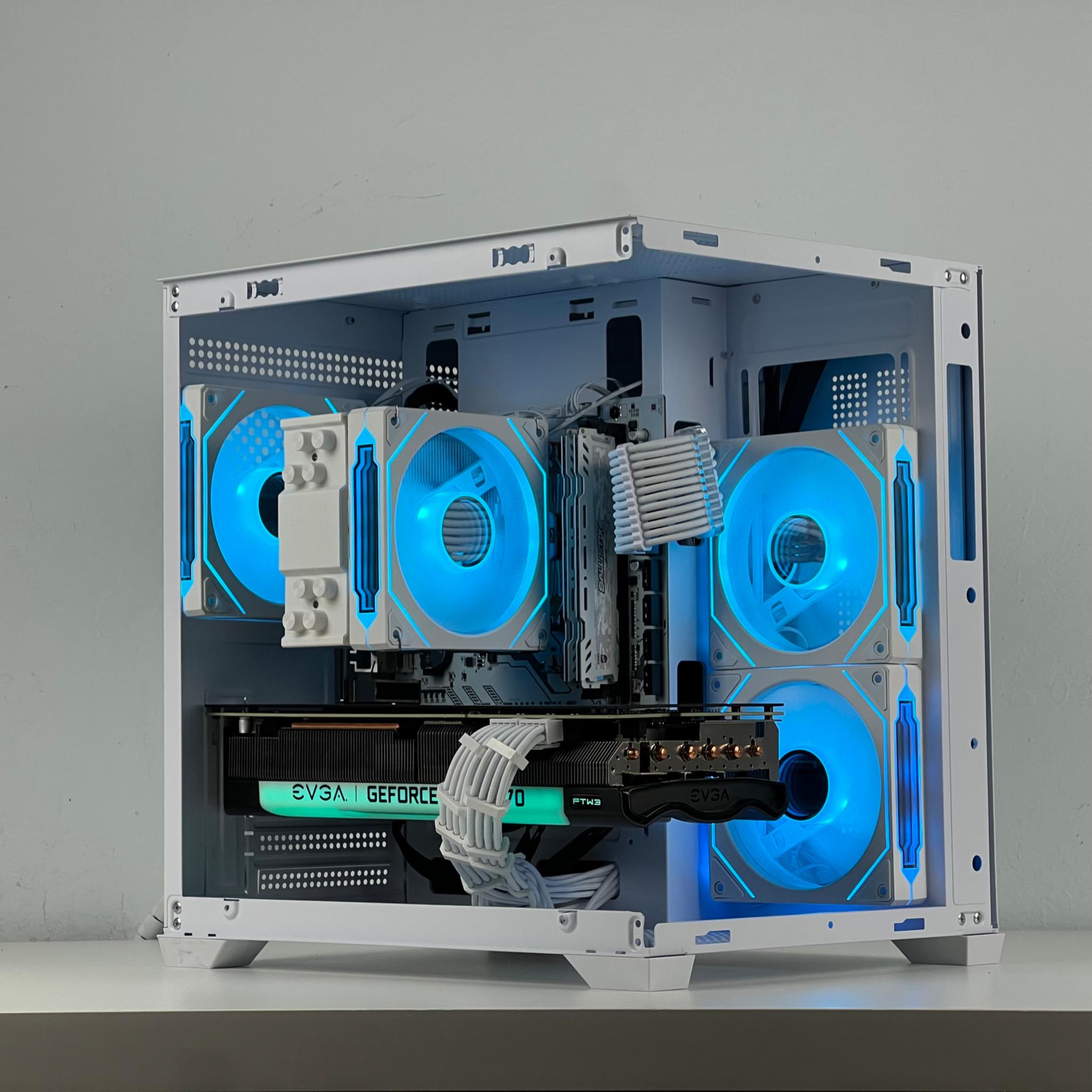 🧊White Gaming PC | RTX 3070 | Ryzen 5 5600 | 1TB SSD | 32GB RAM | 🧊
