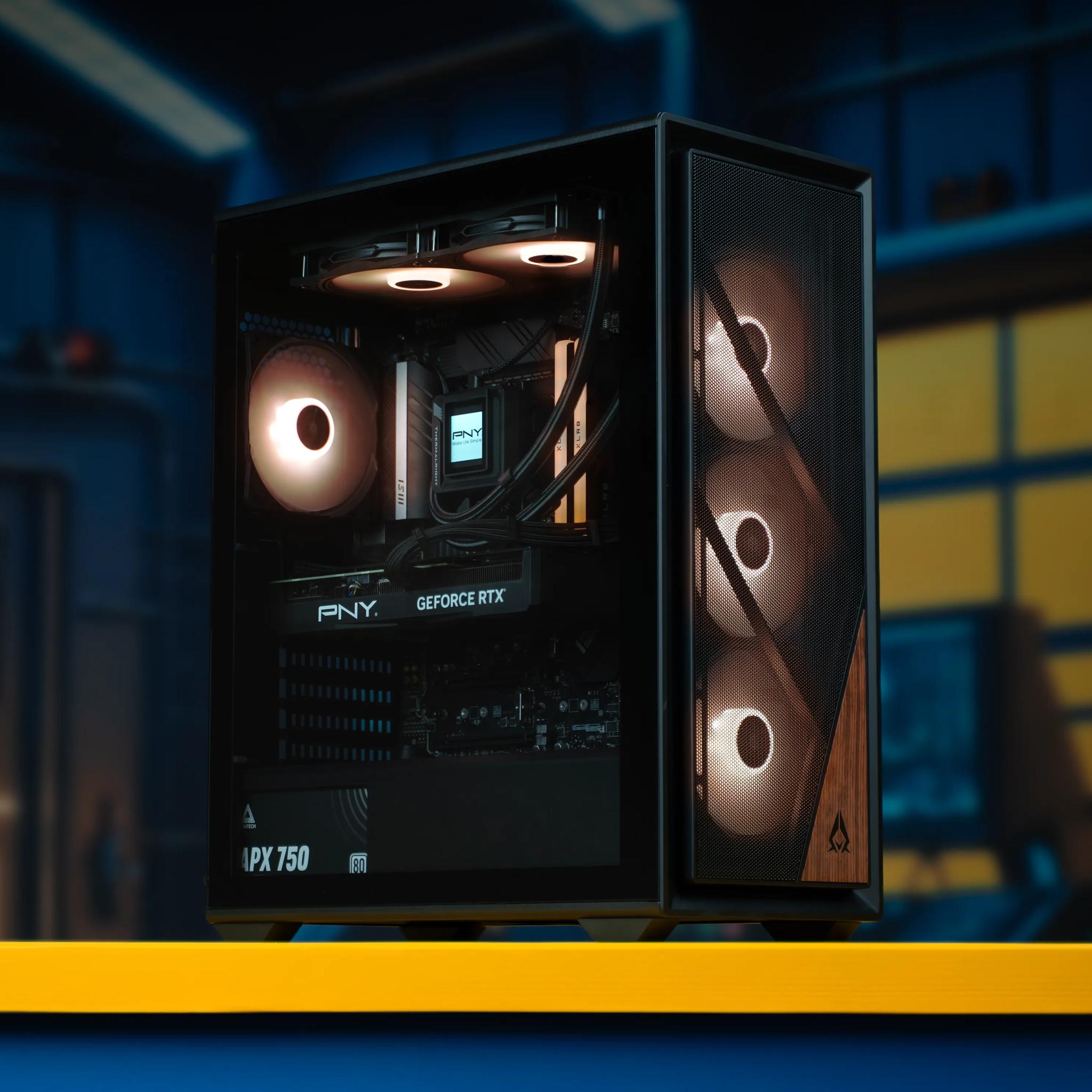 “Lytre [PNY EDITION]” RTX 4070 i5 12600KF 32GB Windows 11 .5TB 4K Gaming Workstation PC