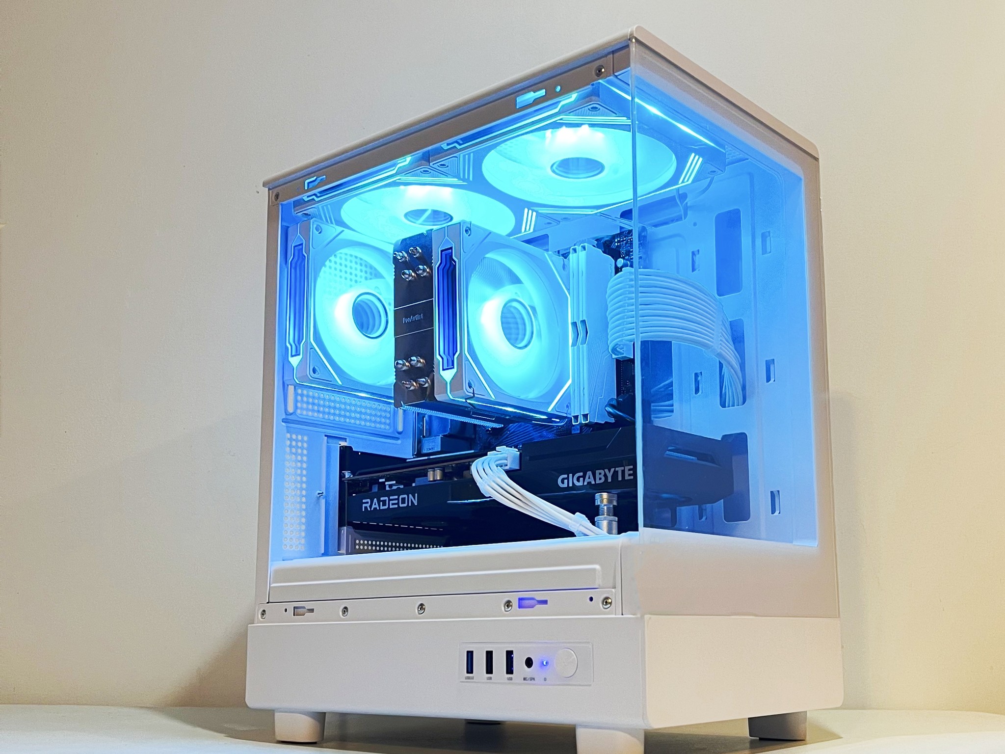🔥SALE🔥 R5-5600|RX 6600|32GB RAM|1TB M.2||WIFI|ARGB Fans| -DepxTech Pre-Built PC