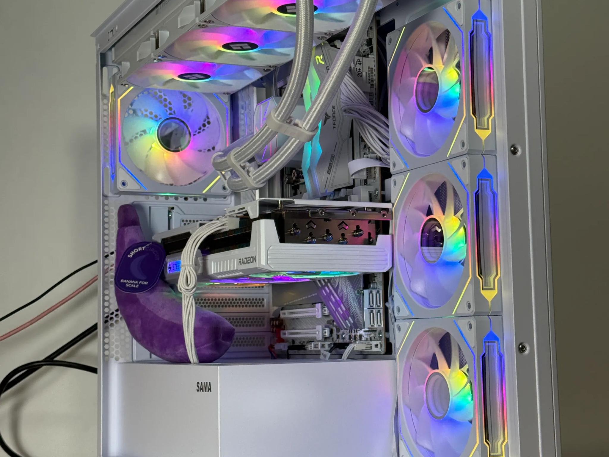 AMD RX 9070XT Intel Core Ultra 7 265k Gaming PC