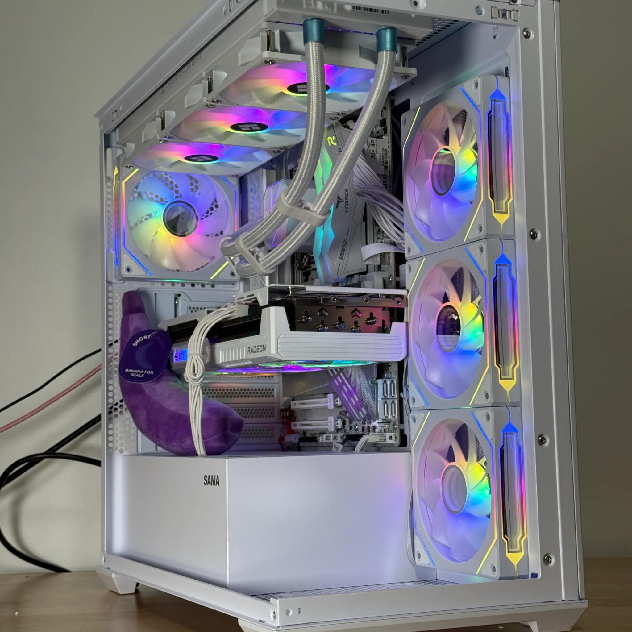 AMD RX 9070XT Intel Core Ultra 7 265k Gaming PC