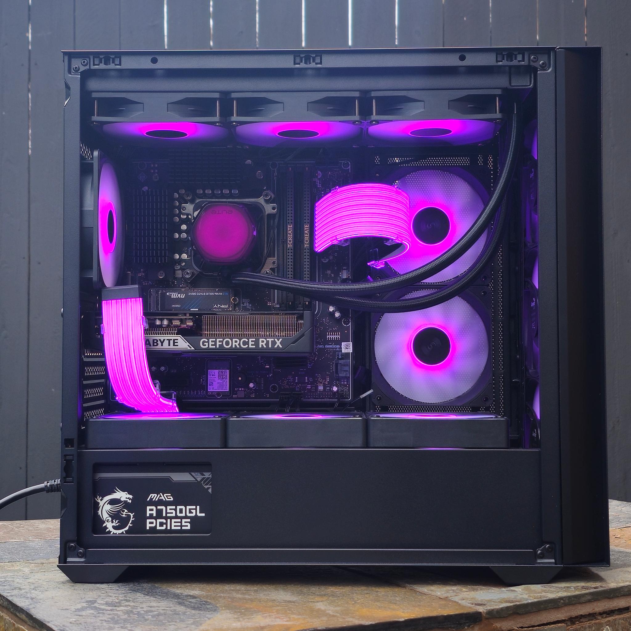 🌃 Nvidia 5060 Ti 16GB • Intel 245KF • 32GB DDR5 RAM • 1TB SSD • Wi-Fi • Plug n' Play Gaming PC