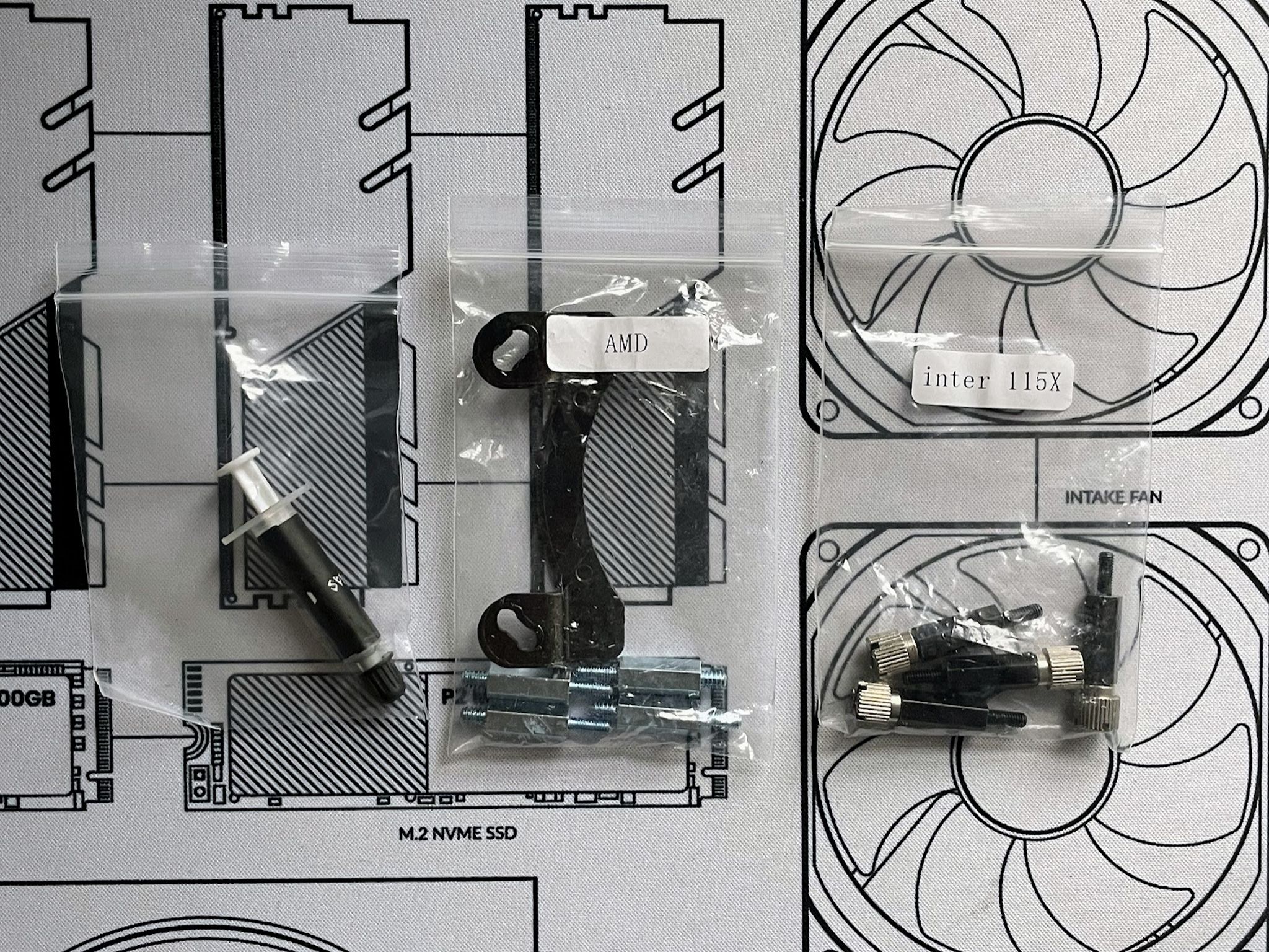 Gamdias Chione E2-120 Lite 120mm AIO All-In-One Liquid CPU Cooler (AS-IS/Missing Radiator Fan & Hub)