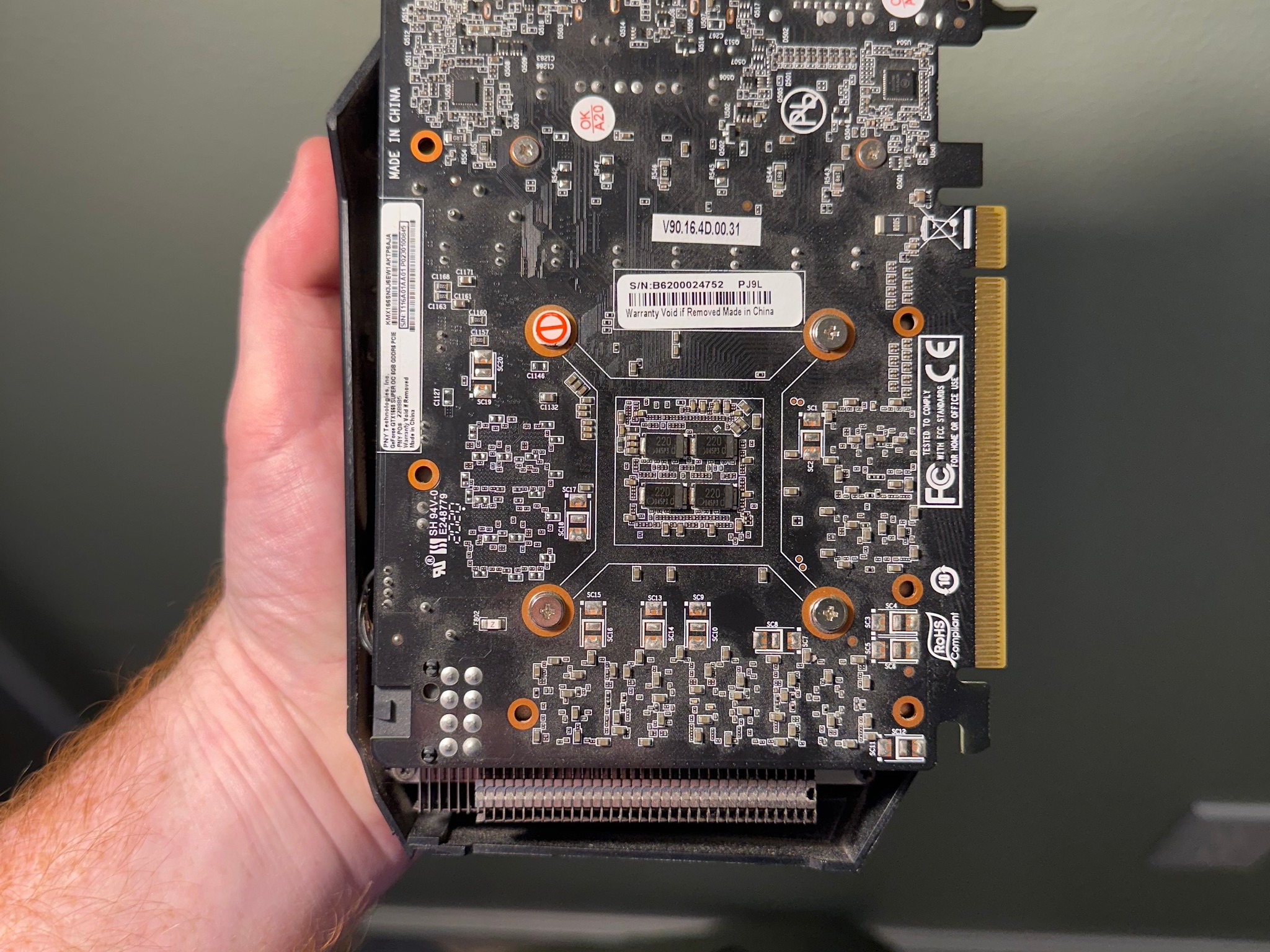 PNY GeForce GTX 1660 SUPER Single Fan
