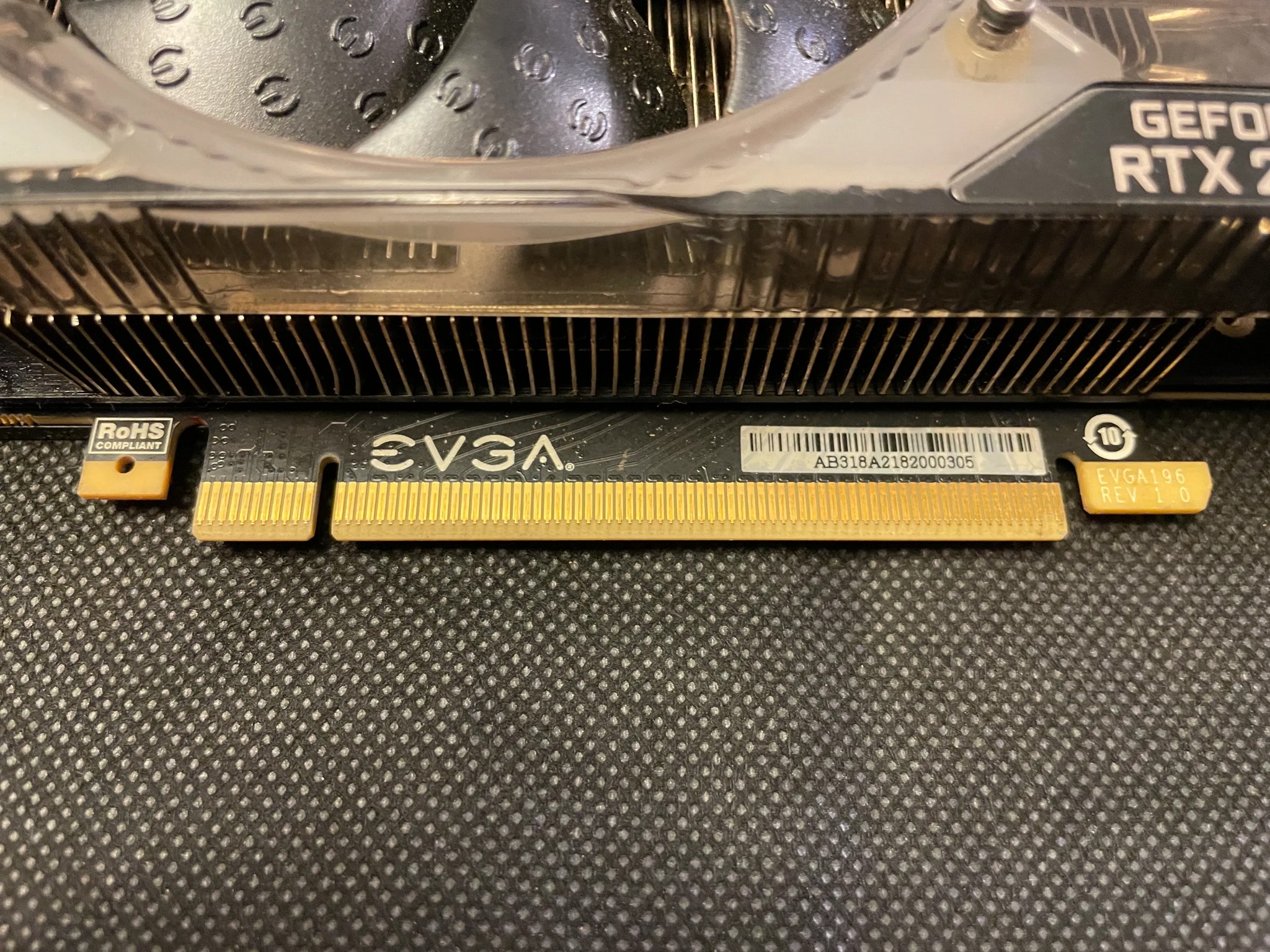 EVGA GeForce RTX 2080 XC GAMING, 08G-P4-2182-KR, 8GB GDDR6, Dual HDB Fans, RGB LED, Metal Backplate