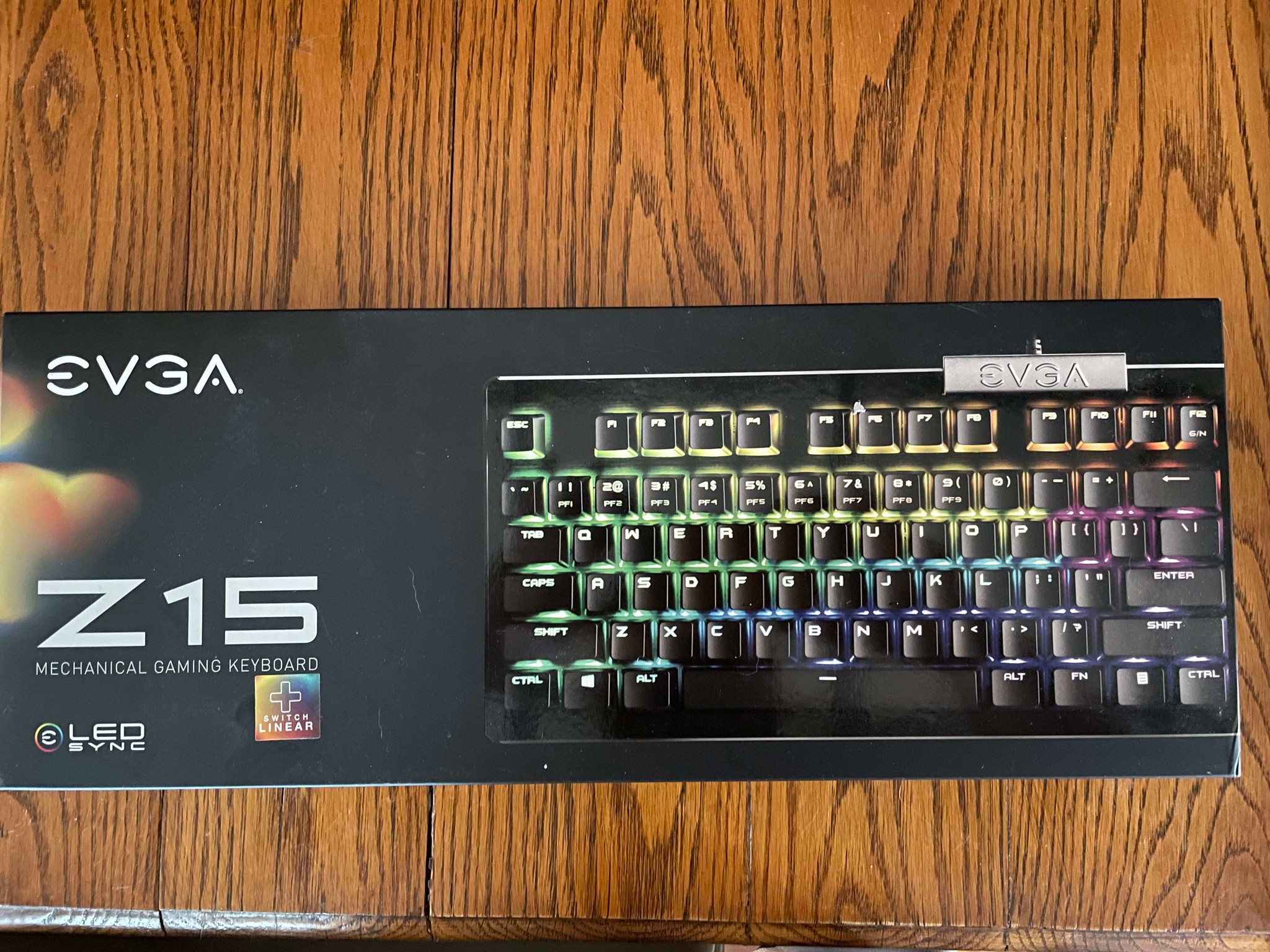 New z15 rbg keyboard