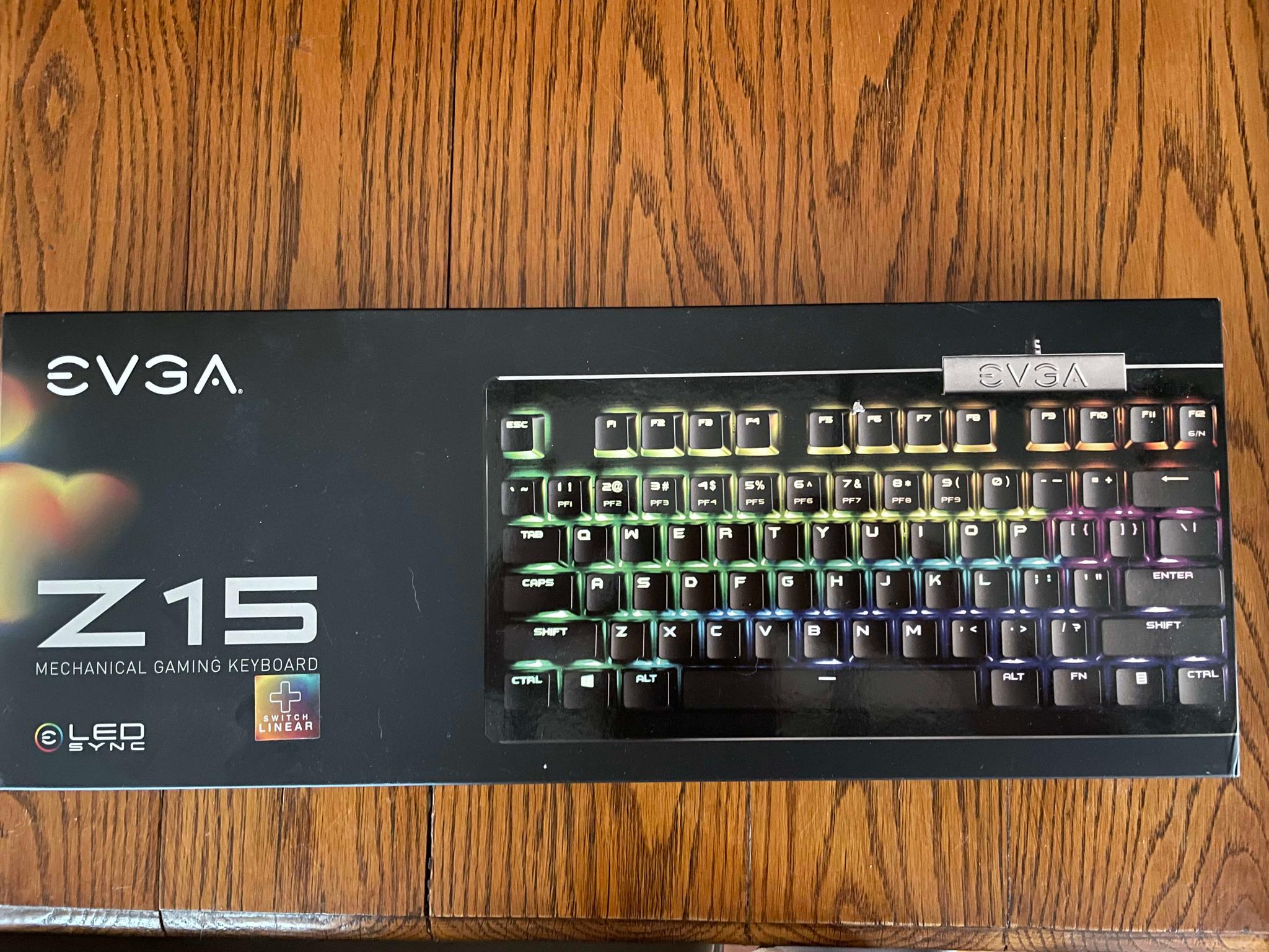 New z15 rbg keyboard