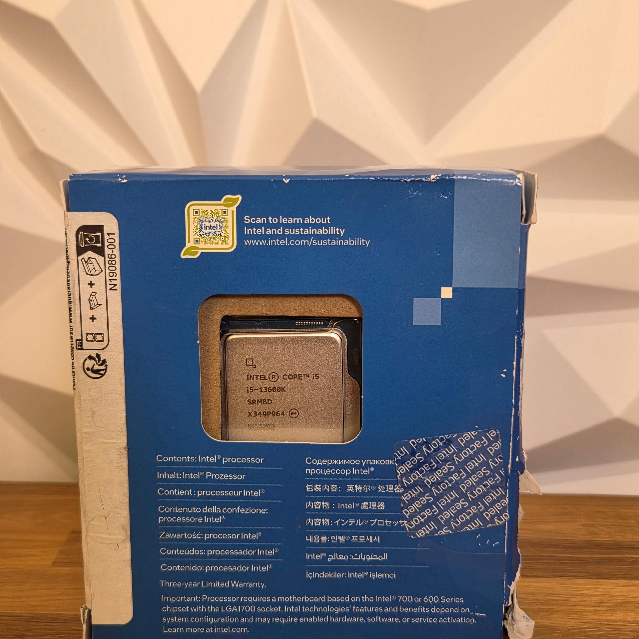 Intel i5-13600k LGA 1700