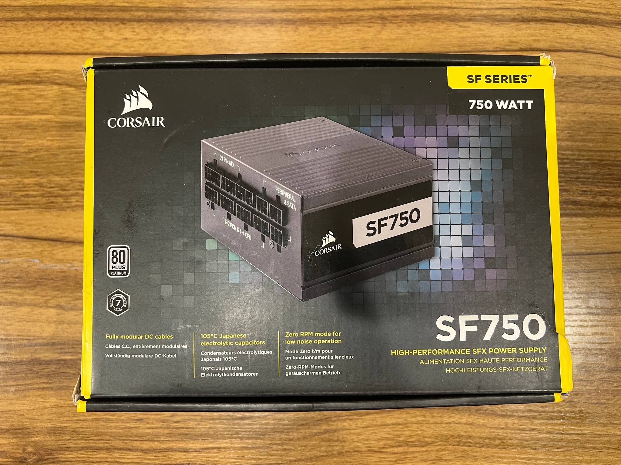 Corsair SF750 | 750 Watt SFX 80+ Platinum Certified Fully Modular Power Supply NEW IN BOX