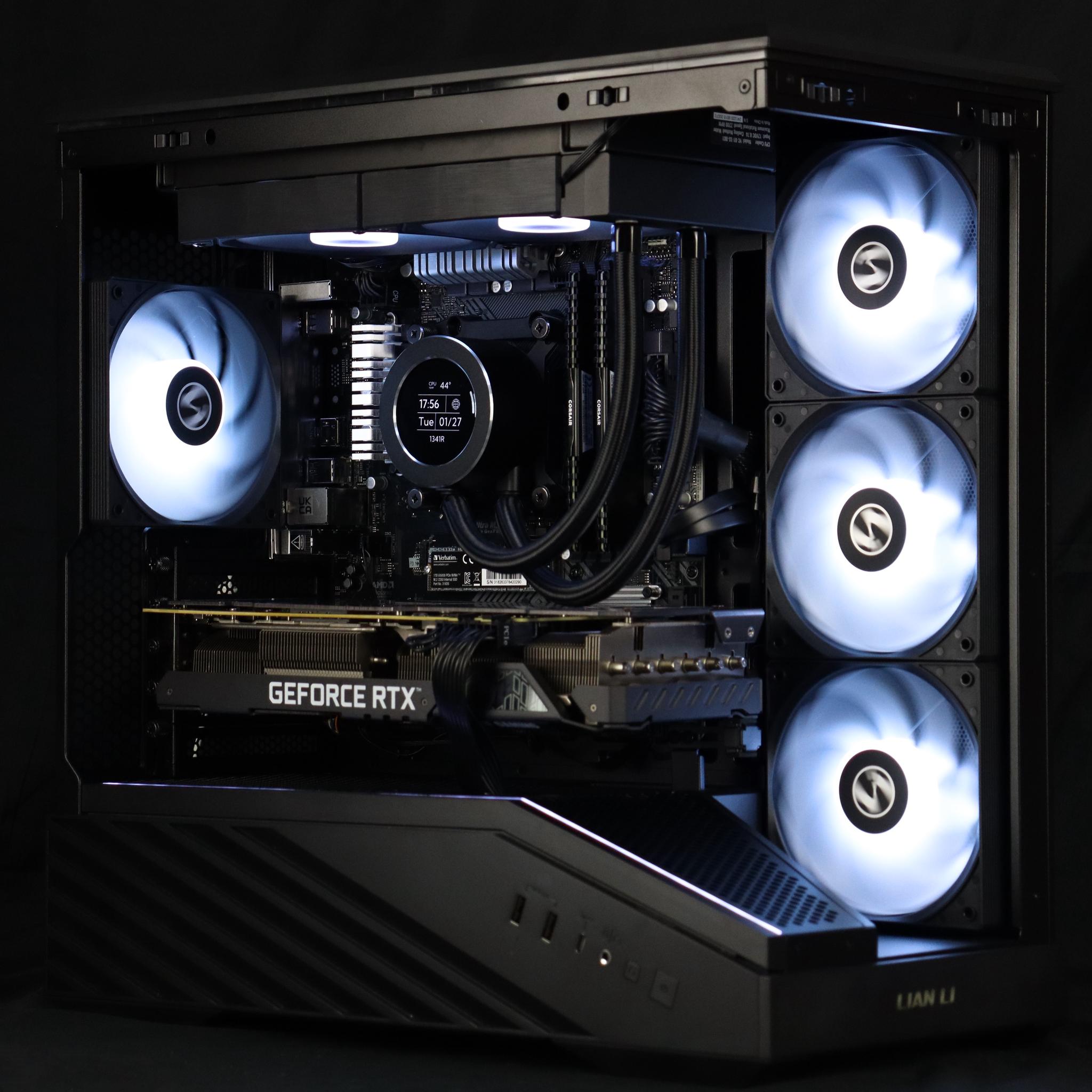 ⚜️♟️Obsidian Void - 1440P Gaming PC | RTX 3080, Ryzen 9 3900X, 32GB RAM, 1TB NVMe SSD | ♟️⚜️