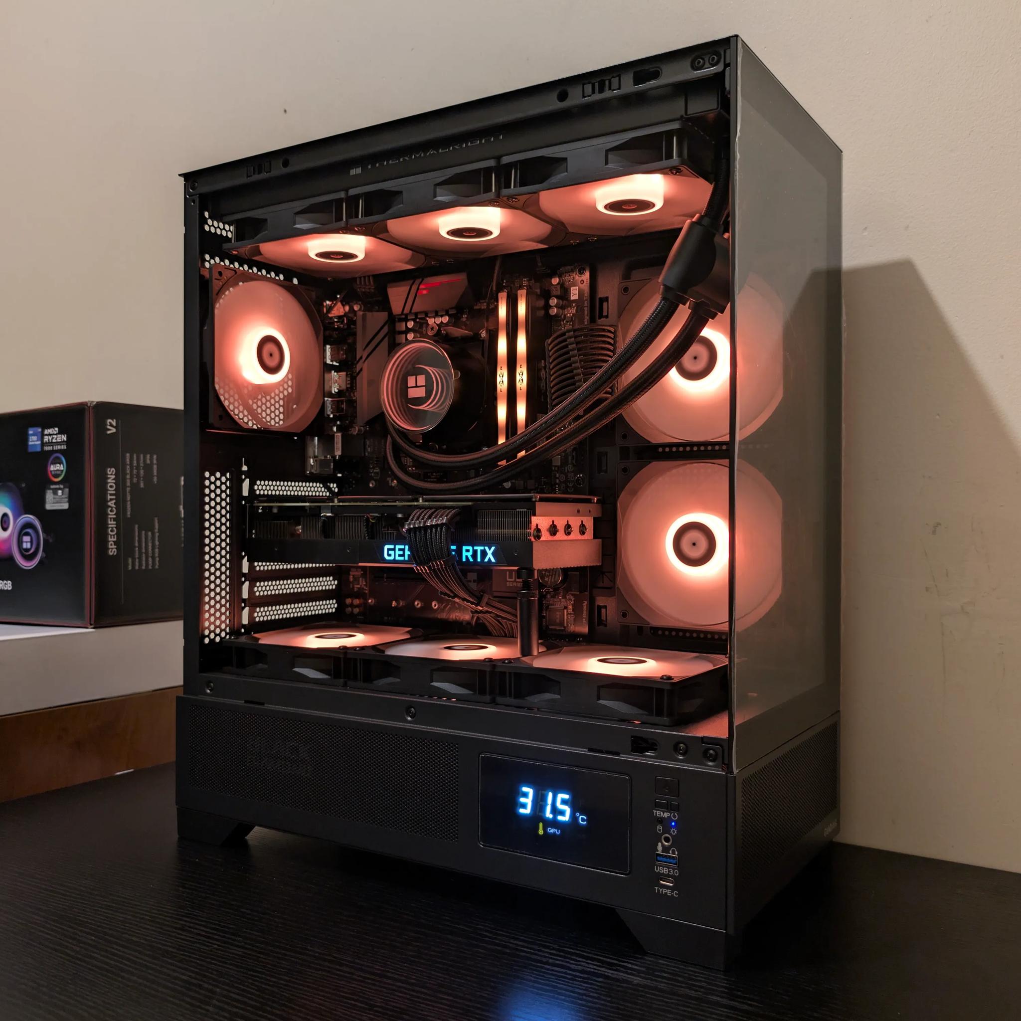 🐦‍⬛ 1440p Gaming Beast | RTX 3080 | Ryzen 7 5800X | 1TB SSD | 32GB RAM | WiFi & Bluetooth 🐦‍⬛
