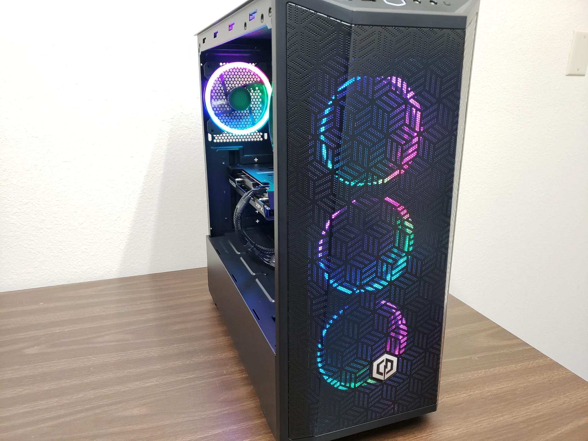 Cooler Master 120mm ARGB case fans, 3-pin, 1200 RPM, 12V/0.6A - LOT of 4 fans
