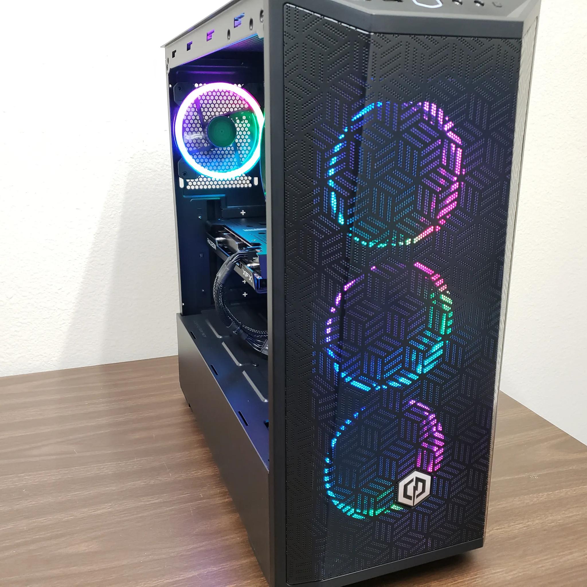 Cooler Master 120mm ARGB case fans, 3-pin, 1200 RPM, 12V/0.6A - LOT of 4 fans