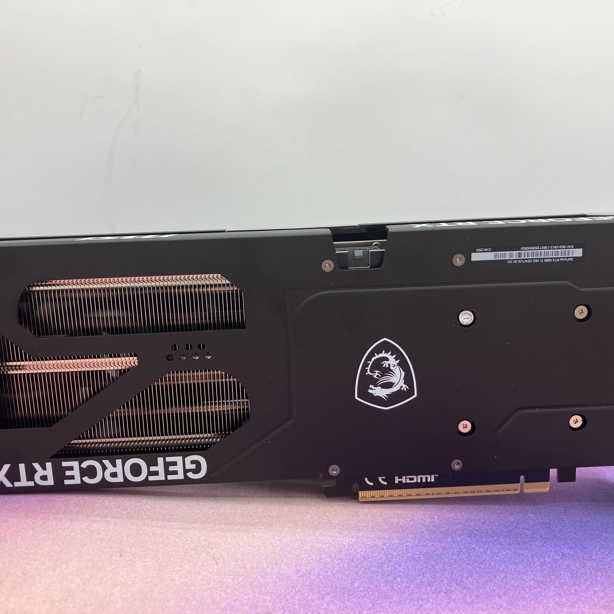 MSI RTX 5060 Ti VENTUS 3X OC 16 GB