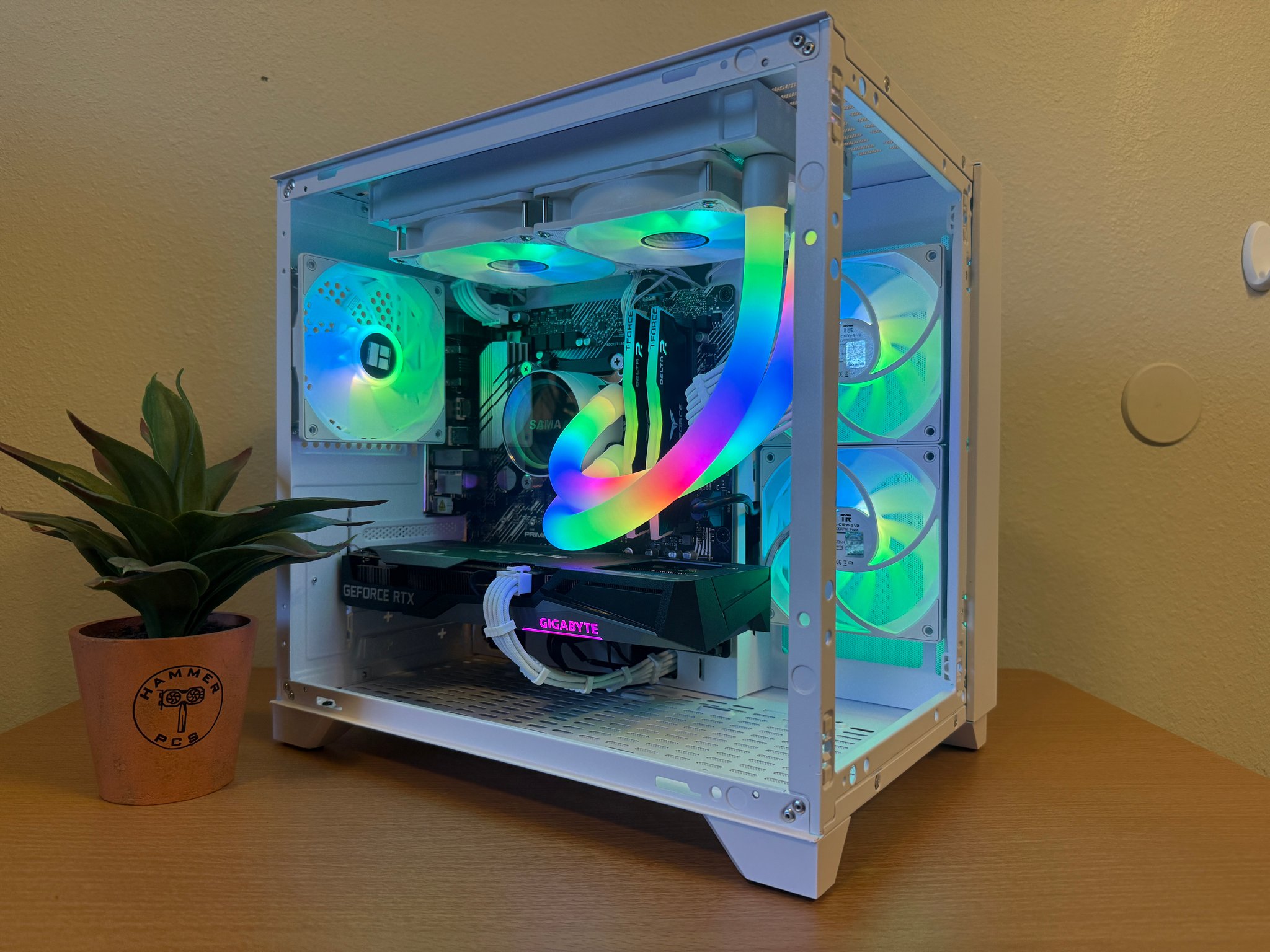 ⭐Custom Water Cooled RTX Gaming/Streaming PC⭐| Ryzen 7, RTX 3060 Ti | Fortnite, Arc Raiders, More!