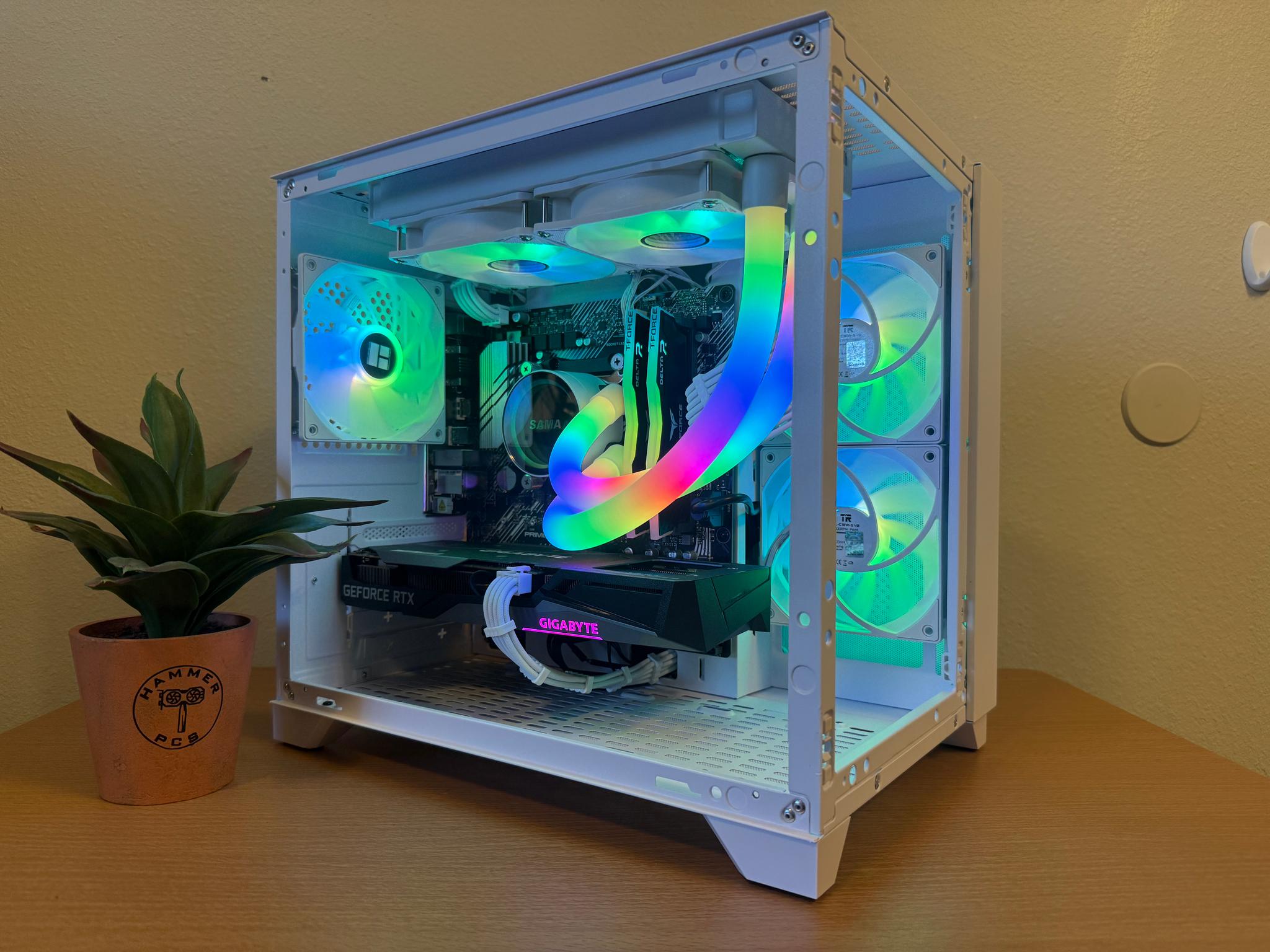 ⭐Custom Water Cooled RTX Gaming/Streaming PC⭐| Ryzen 7, RTX 3060 Ti | Fortnite, Arc Raiders, More!
