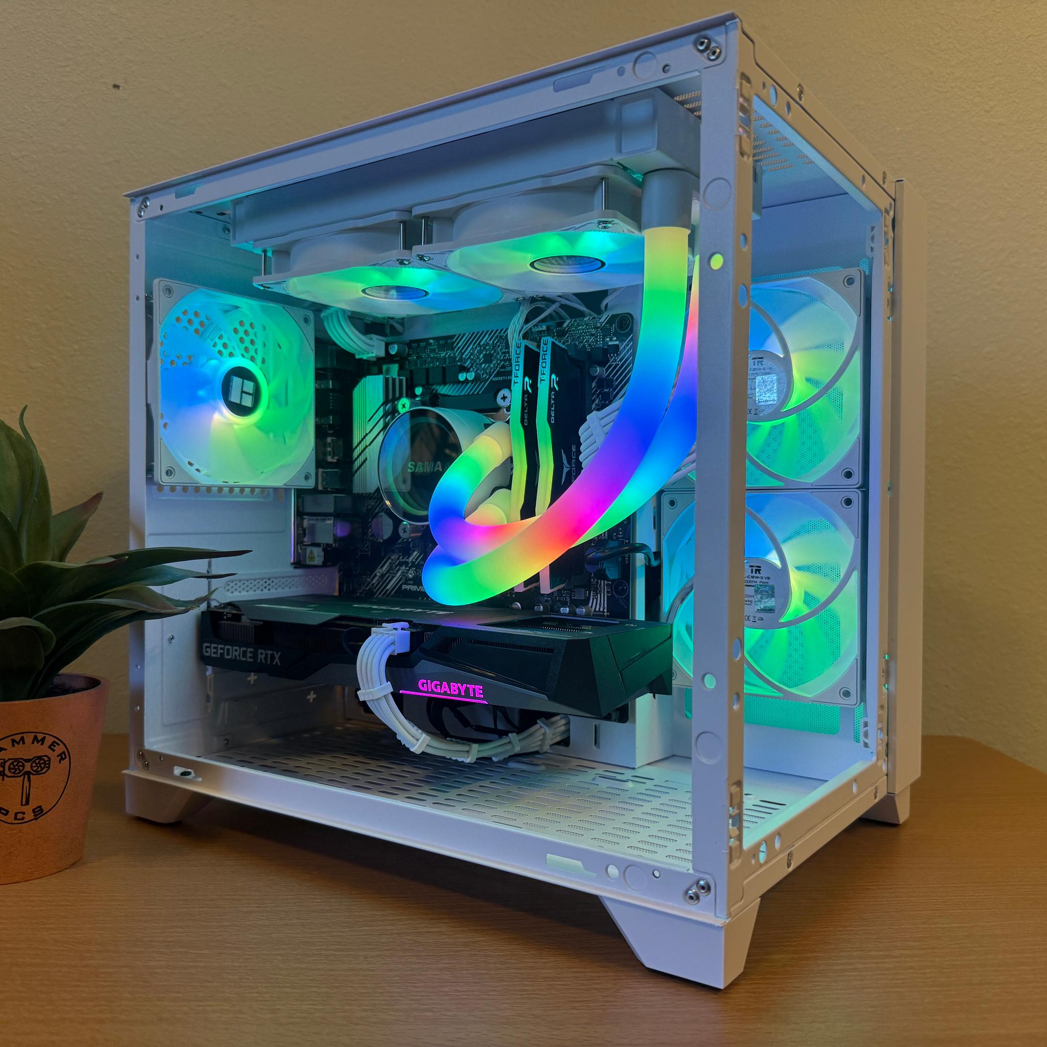 ⭐Custom Water Cooled RTX Gaming/Streaming PC⭐| Ryzen 7, RTX 3060 Ti | Fortnite, Arc Raiders, More!
