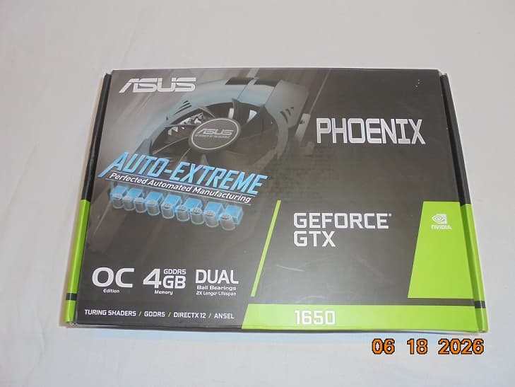 ASUS Phoenix OC GeForce GTX 1650 G5 - Image 1