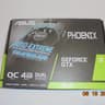 ASUS PHOENIX GTX 1650 OC/PH-GTX1650-O4G/Like New Open Box Condition