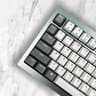 🖤⚪Silver Bullet⚪🖤 | Keychron Custom Aluminum 75% Mechanical Gaming Keyboard