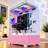 Nvidia RTX 4060 | Intel core i7 3.4ghz | 32GB RAM | 500GB SSD | Wi-Fi/BT | Win 11 - PINK Gaming PC