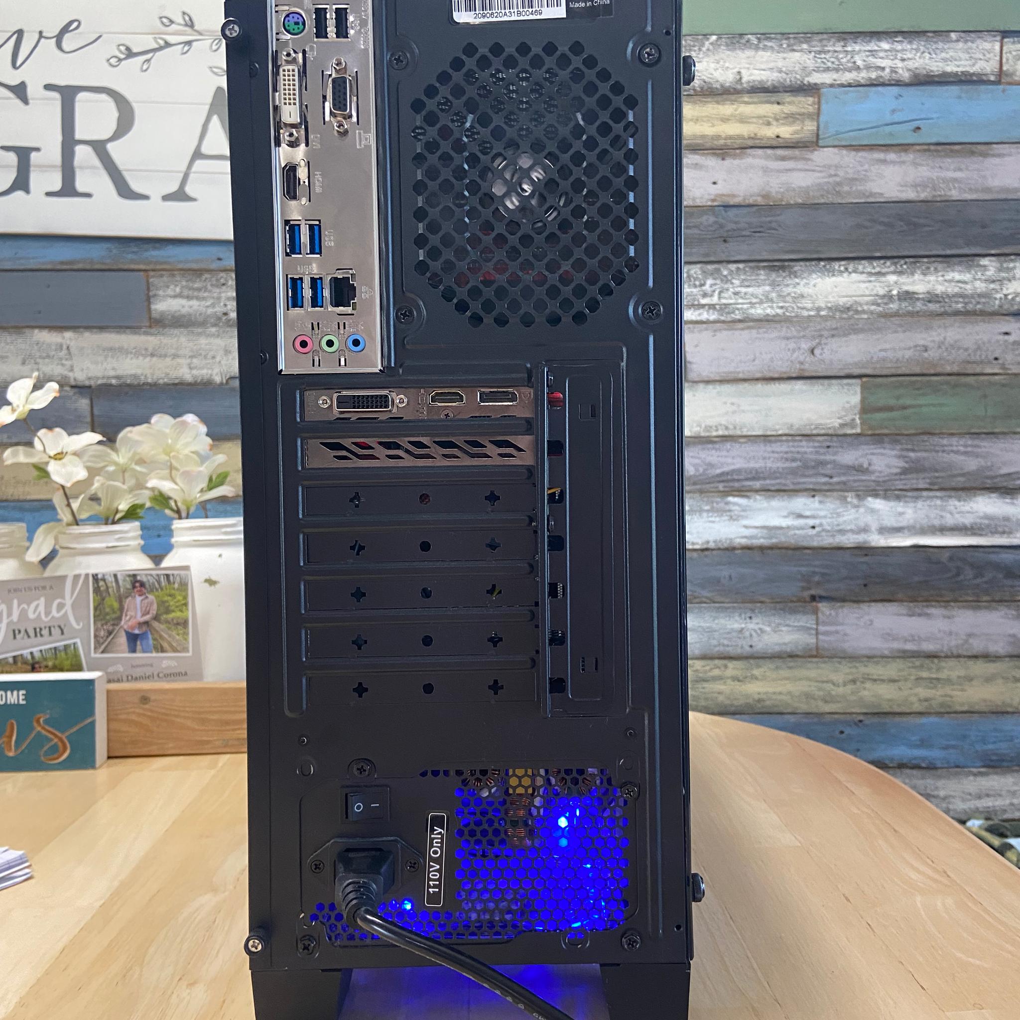 Gaming PC (Intel i5-9400 Quad Core/GTX 1050ti /16 GB DDR4 RAM + 512 GB SSD/750w PSU) See Description