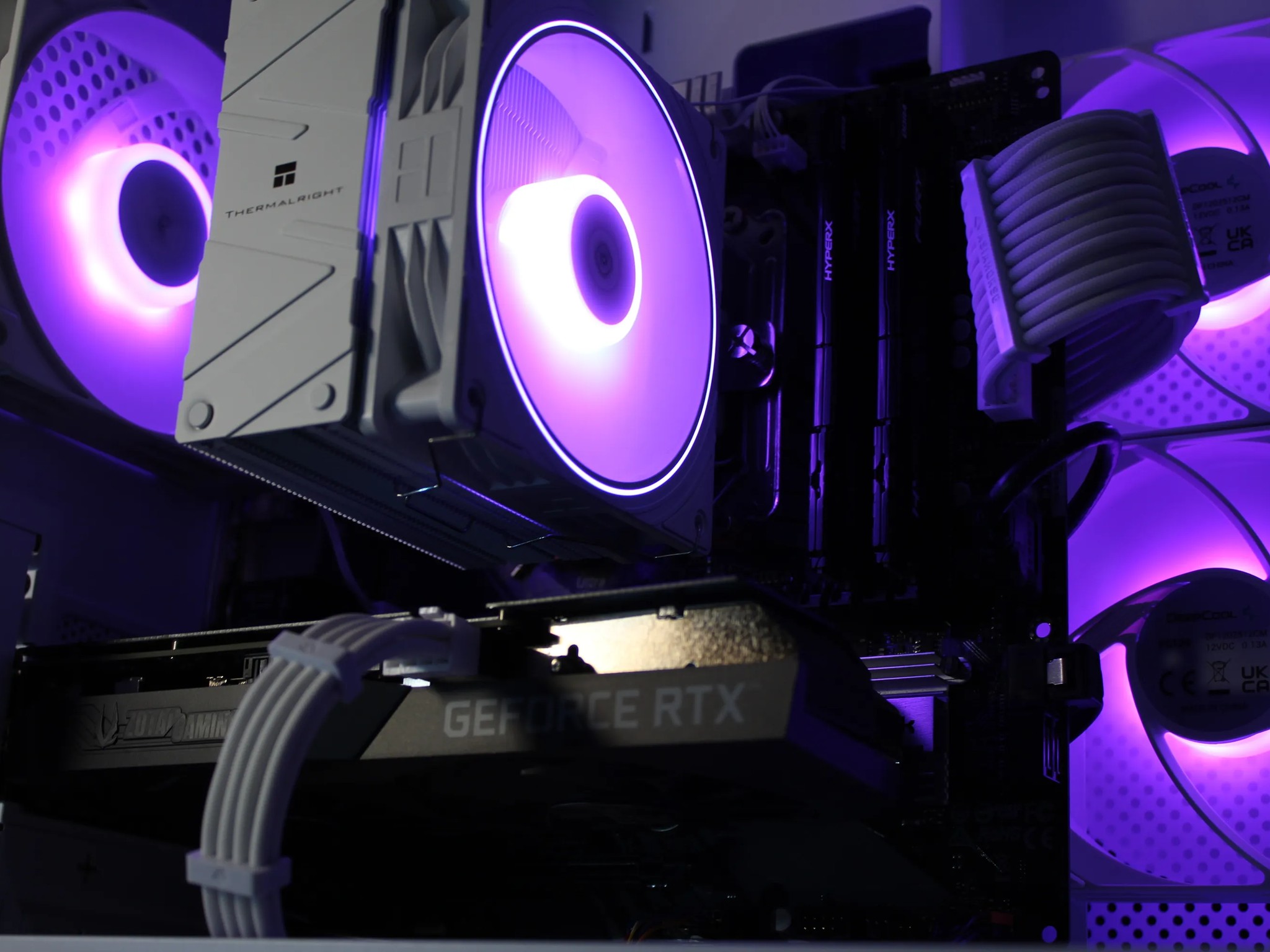 🤍 White Gaming PC [RTX 3060][Ryzen 5 5500][1TB SSD]