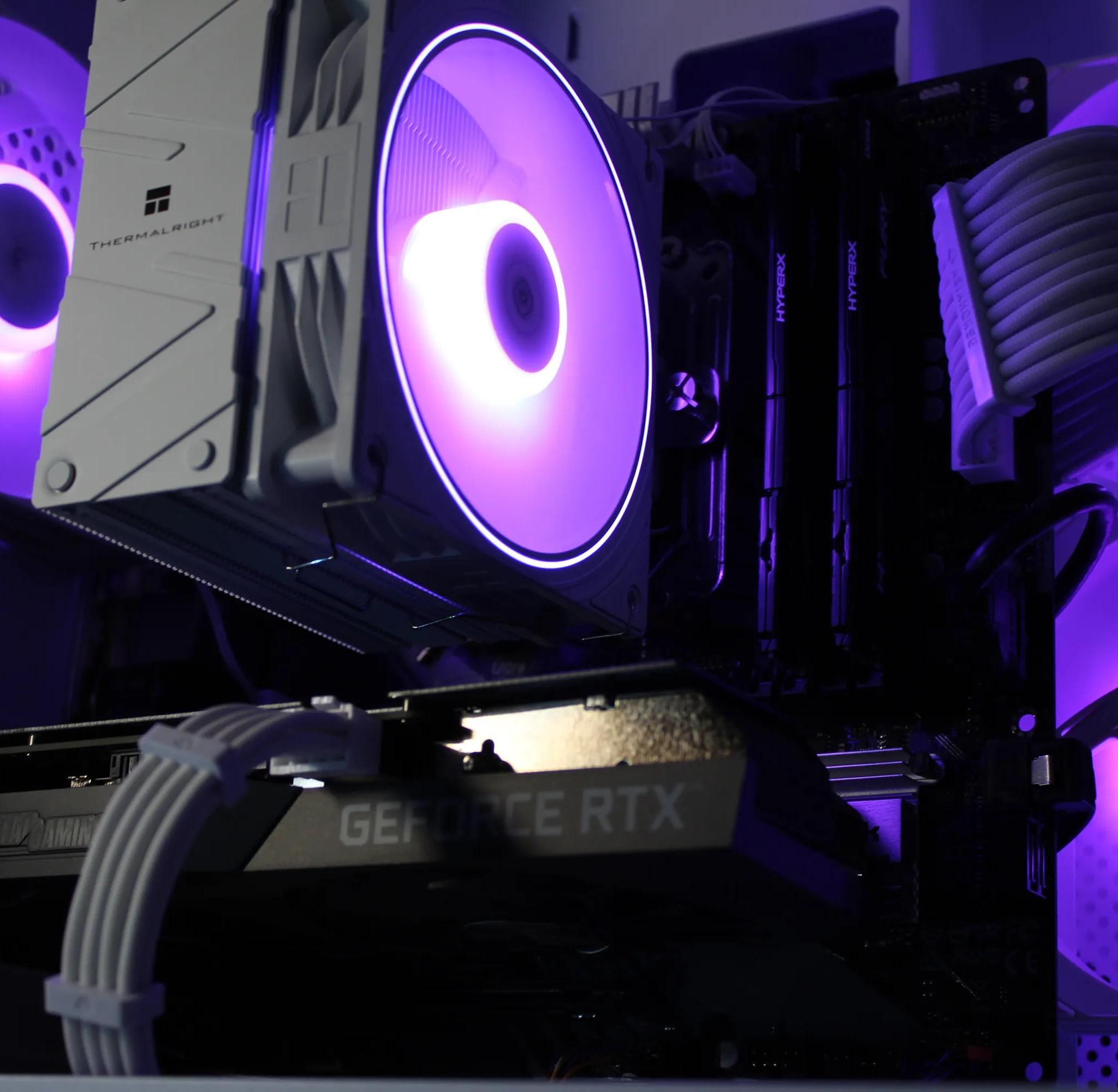 🤍 White Gaming PC [RTX 3060][Ryzen 5 5500][1TB SSD]