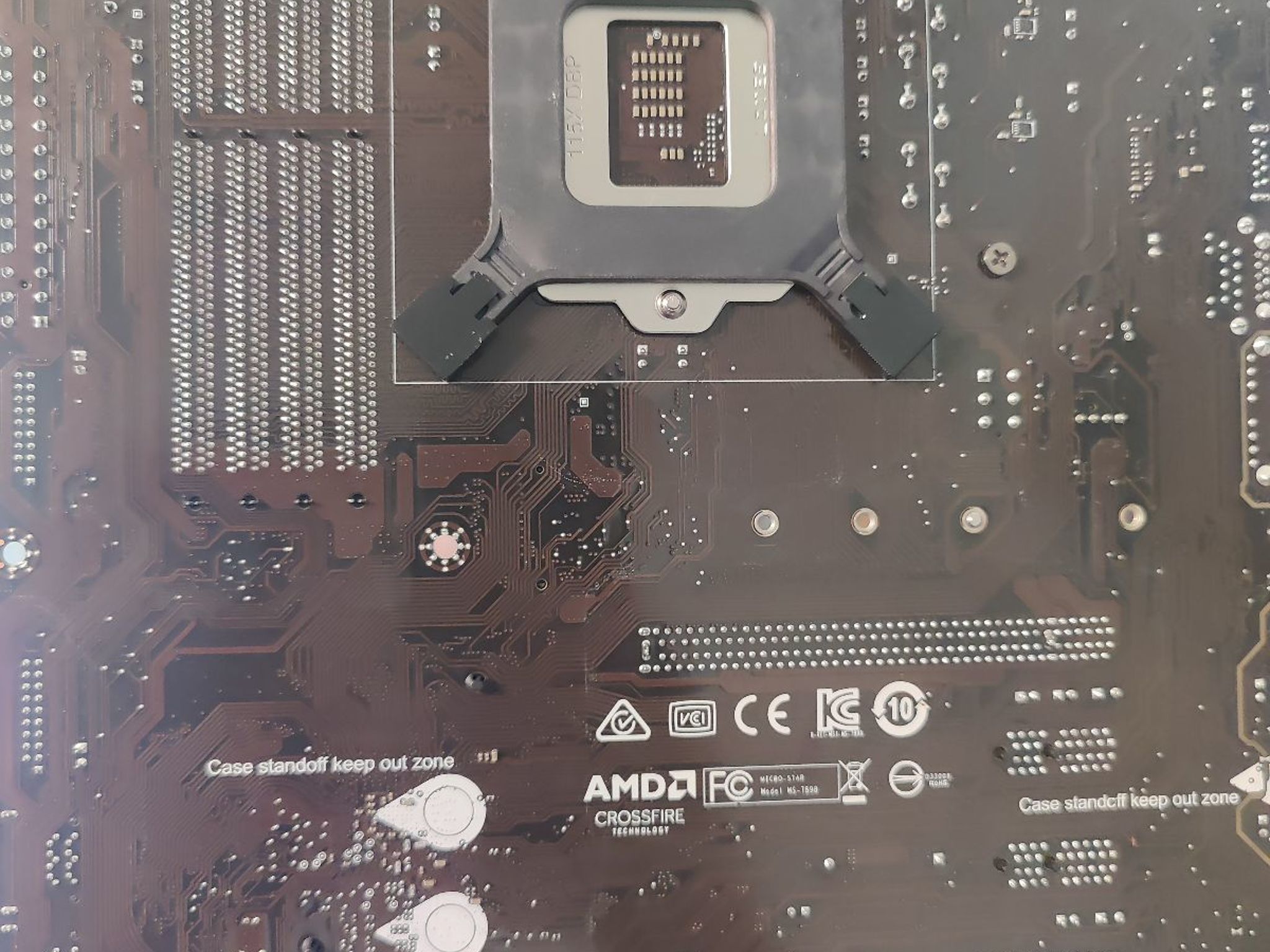 MSI Z390 Motherboard with i5 9600k and 120mm AIO