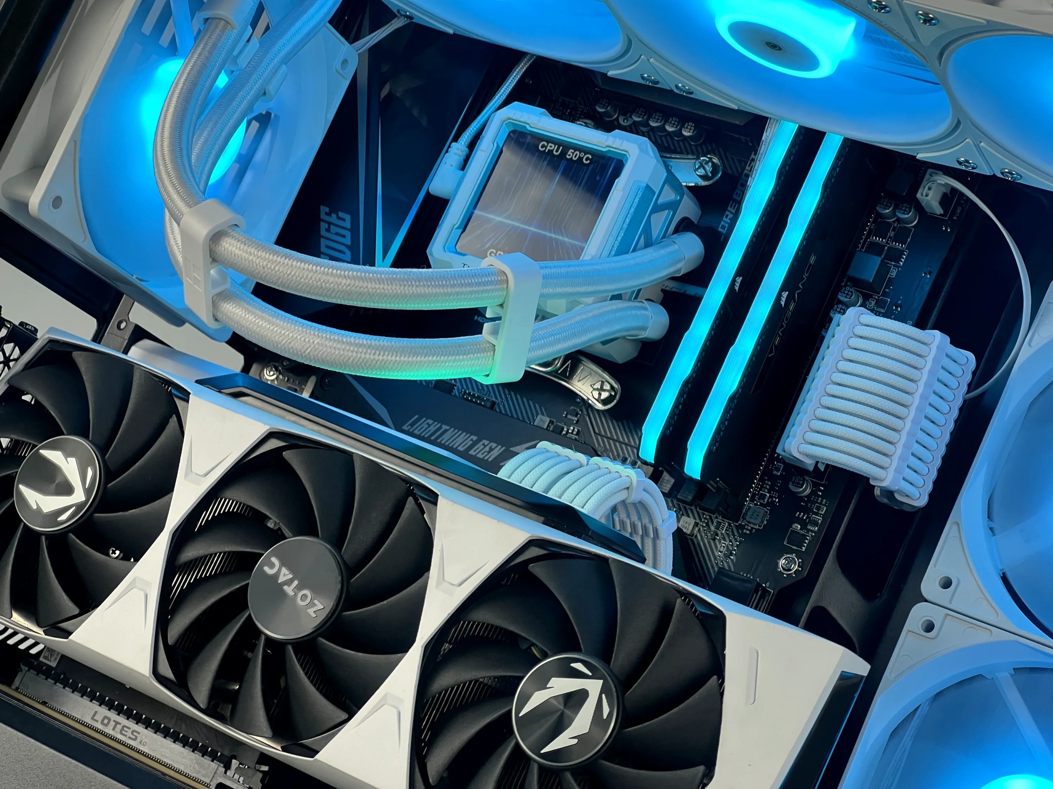 ❄️ 4K Gaming PC❄️  - RTX 3090 24GB, Ryzen 7 5700X3D, 64GB DDR4, 1TB NVMe
