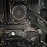 MSI Mother Board, Ryzen CPU, AIO Liquid Cooler