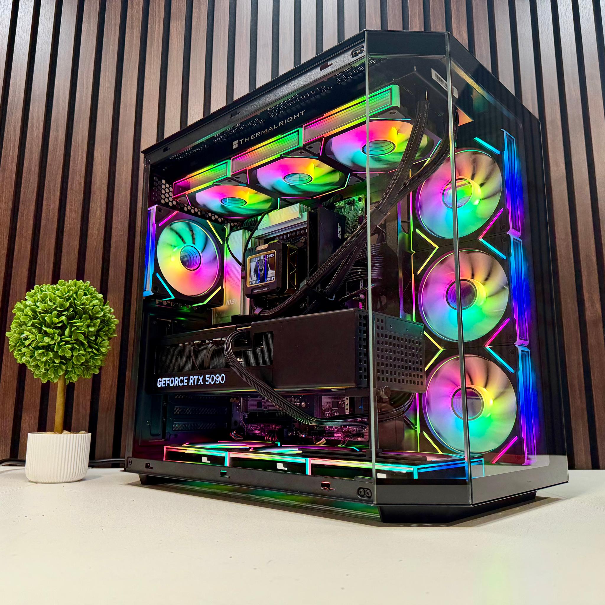 RTX 5090 | Ryzen 9850X3D | 32 DDR5 | 2TB M.2 | 1000 Watt Gold PSU | ARGB Fans