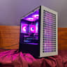 "The Star" 5600x, GTX 1080, black and white gaming pc with 32gb ram, WI-FI, and free headset