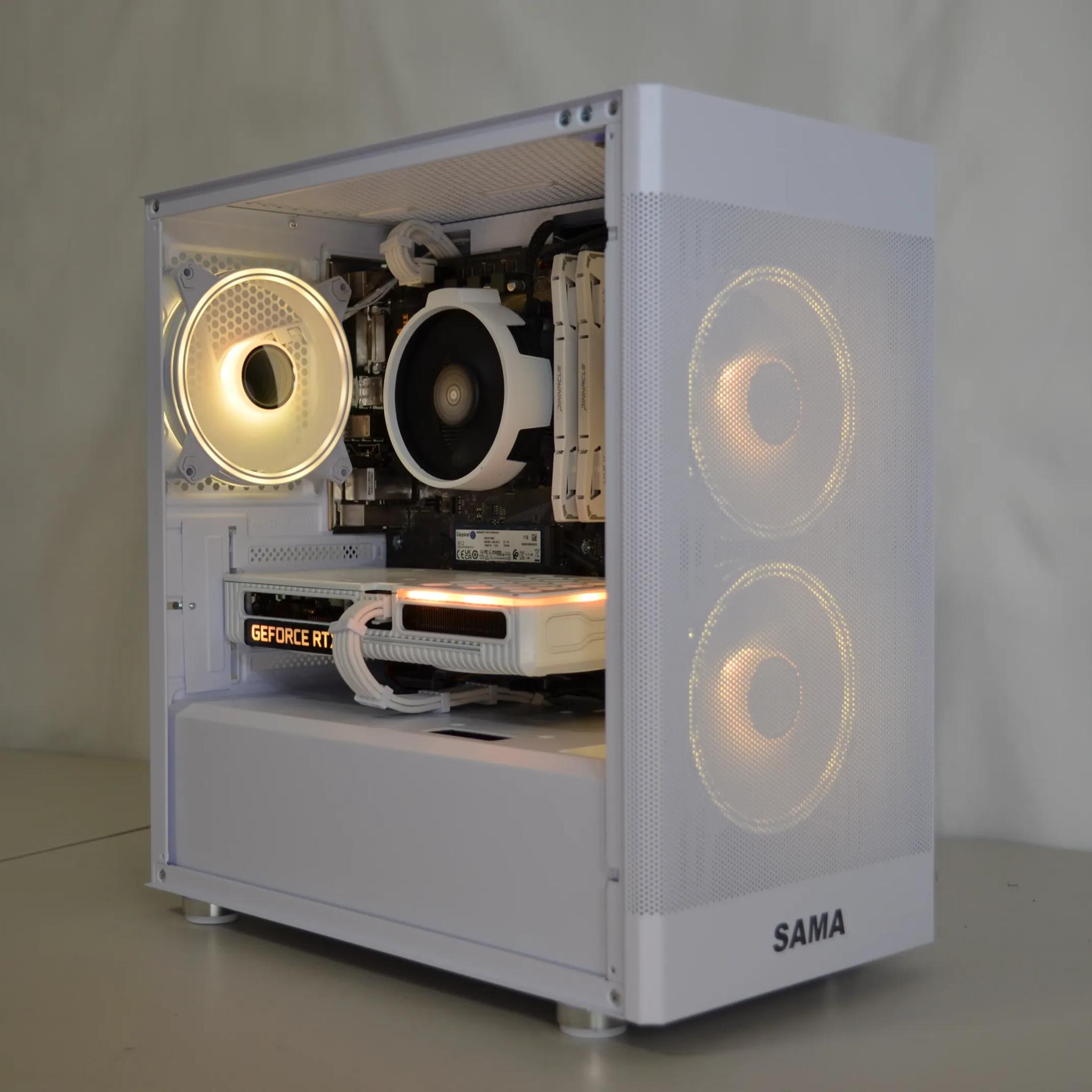 ⚪White Out V3⚪ - RTX 3060ti | Ryzen 7 3700X | 1tb NVMe | Windows 11 FULLY Activated