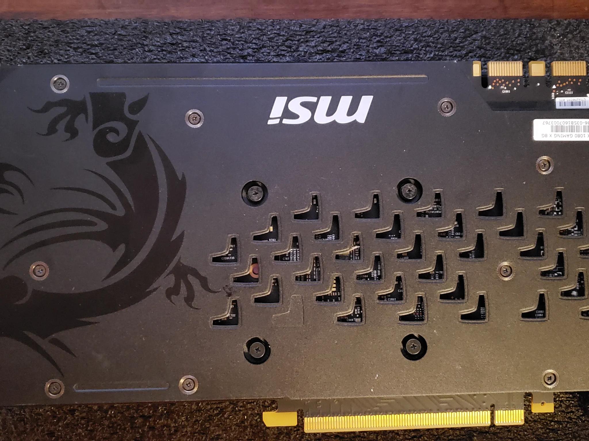 MSi GTX 1080