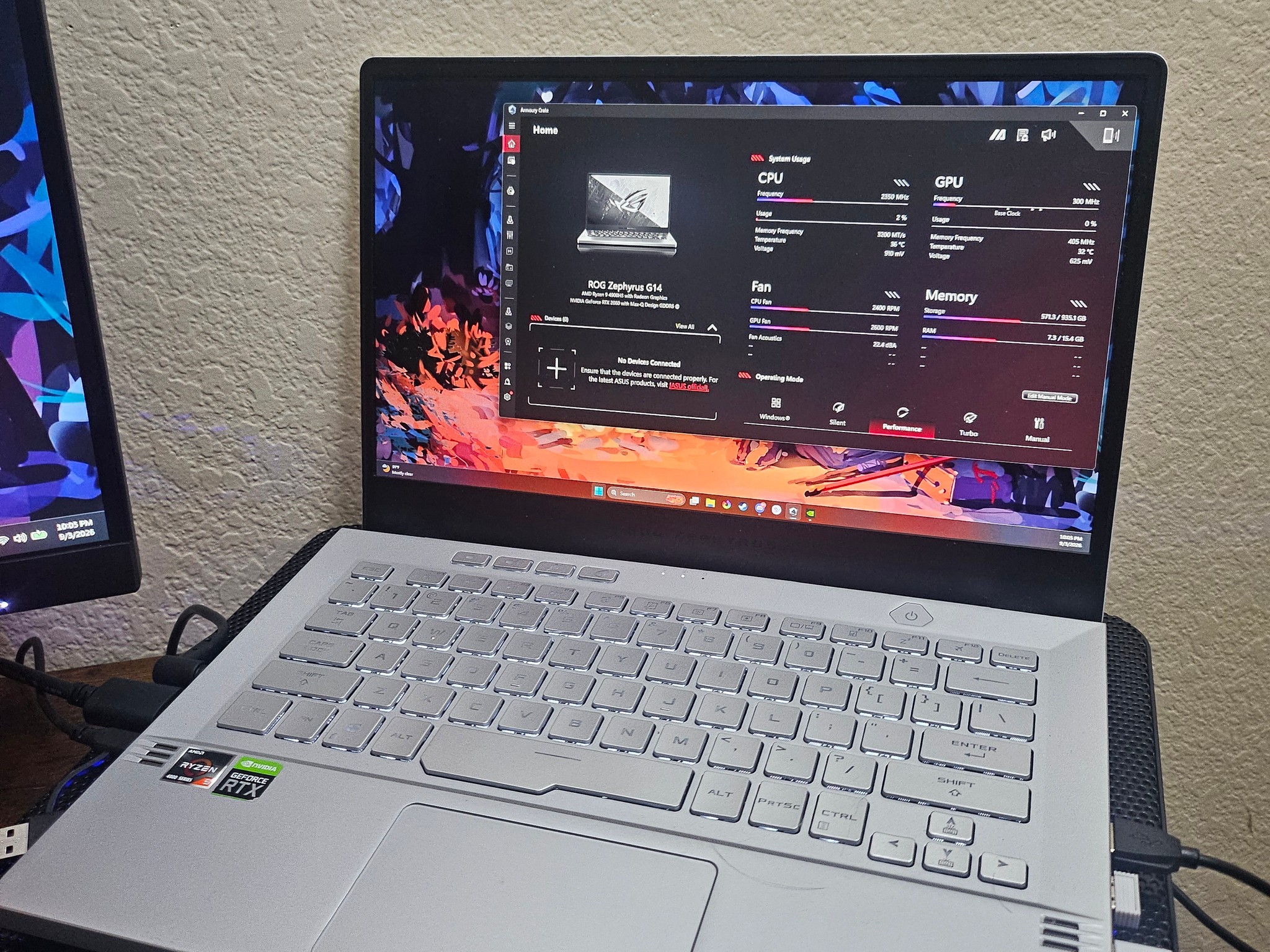 Asus ROG zephyrus G14 / 4900HS / 2060 Max Q/ 16G / 1tb nvme