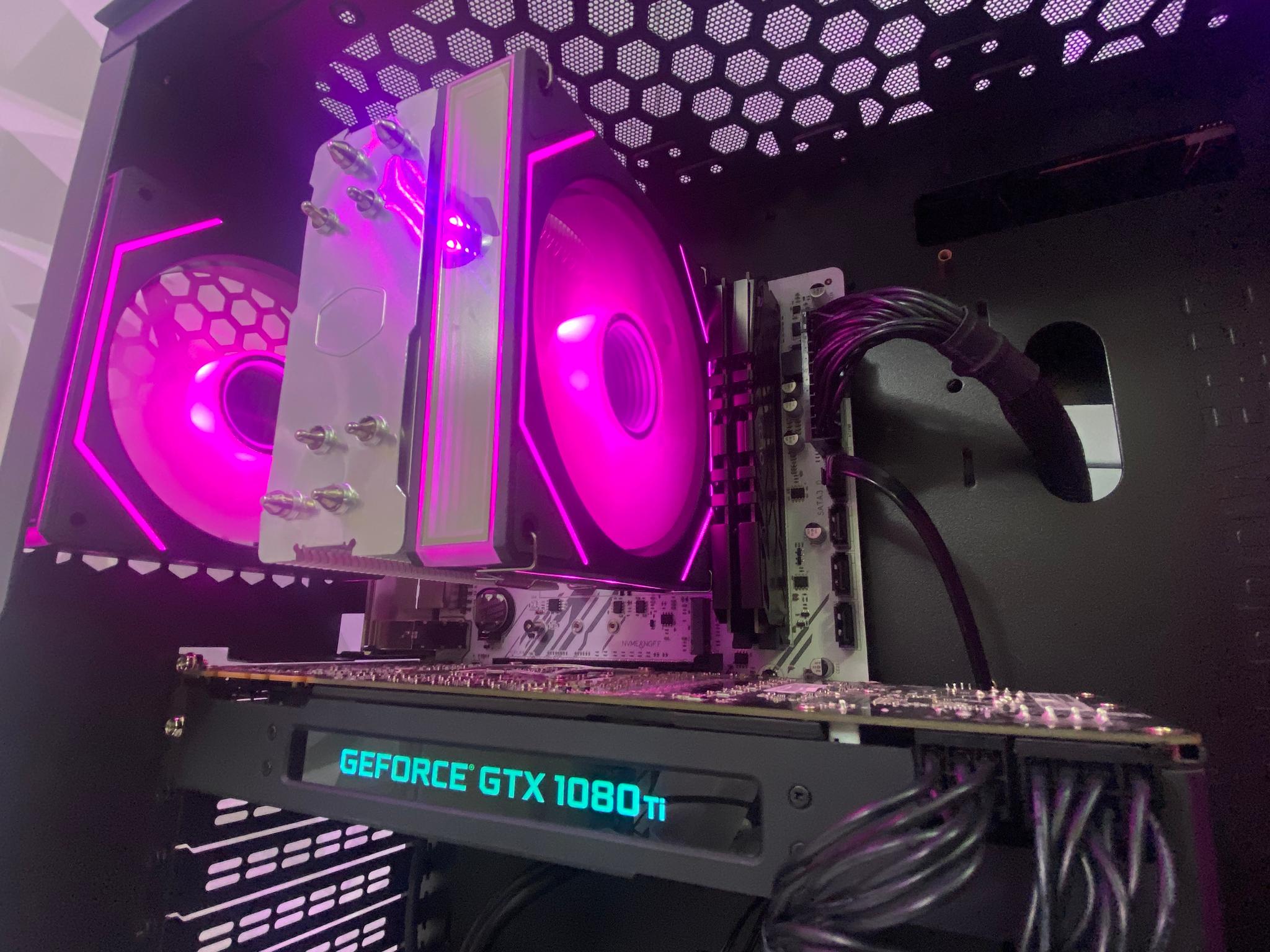 🎅🎅 White Elite Build – Ryzen 5 3600 + GTX 1080 Ti 11GB | 1080p/1440p High FPS Ready