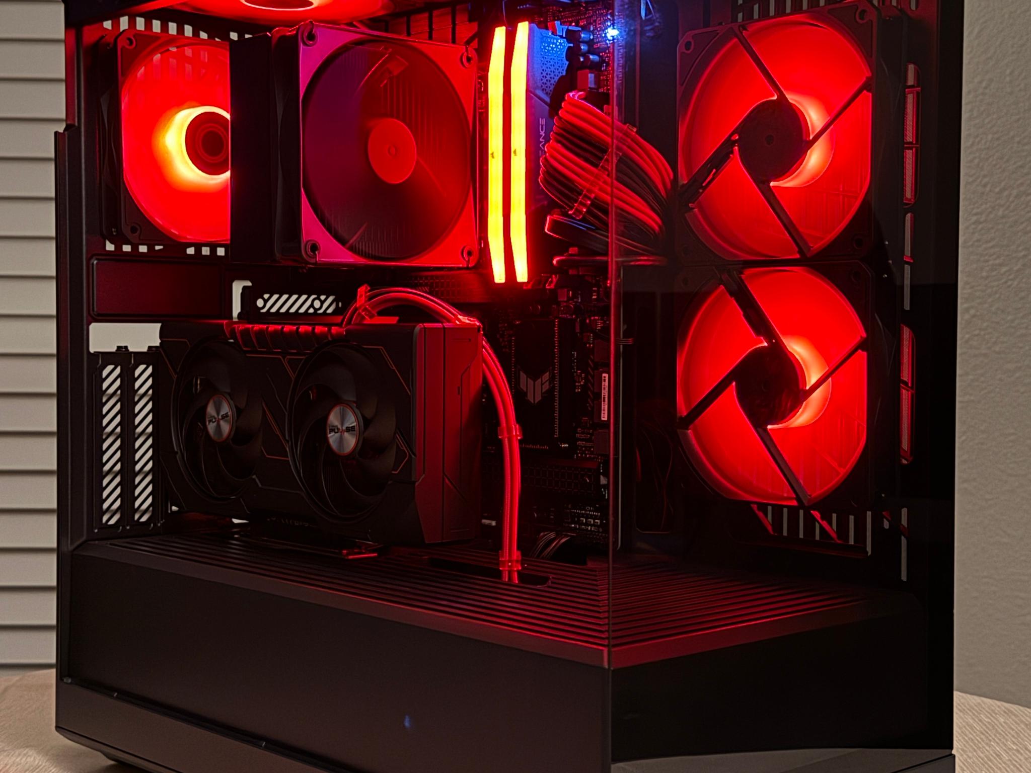 🔥Inferno PC🔥 | 1440p gaming PC | Ryzen 5 9600X | AMD 9060 XT 16GB | 32GB DDR5 6000MHz