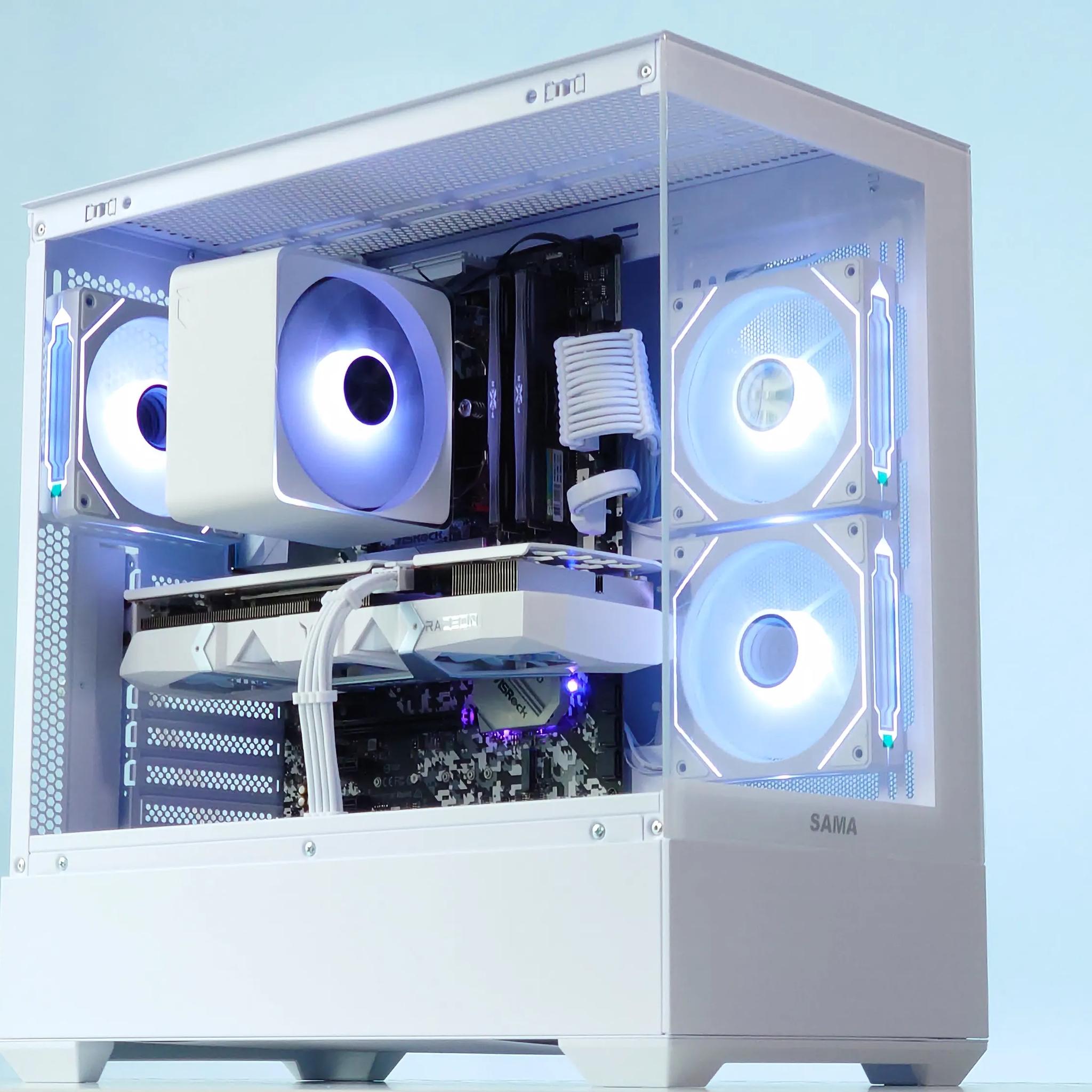 🍉🍈Gaming PC❄️AMD RX 6750 GRE 10GB GDDR6❄️AMD Ryzen 5 5500 6 core❄️32GB DDR4❄️1TB NVME