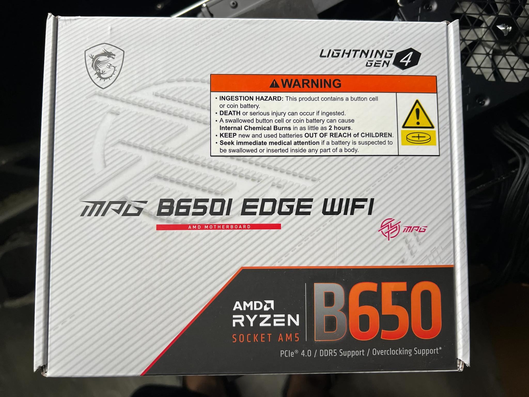 USED! MSI MPG Edge Wifi B650i Motherboard